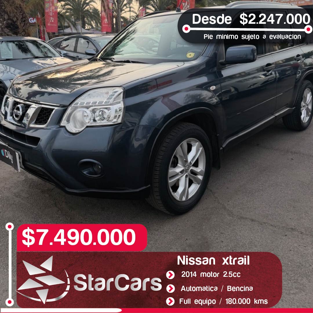 NISSAN XTRAIL  2014 2.5CC