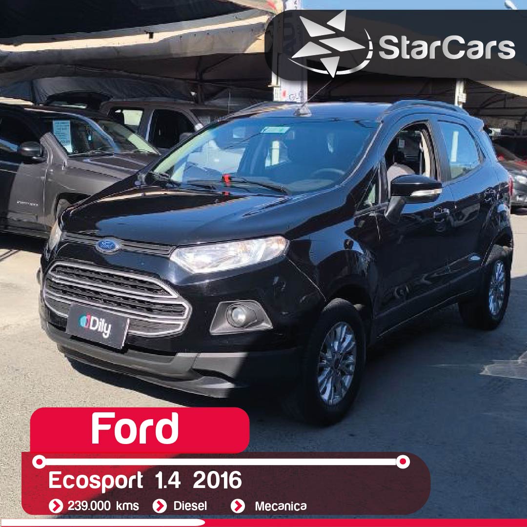 FORD  ECOSPORT DIESEL  2016 1.5CC