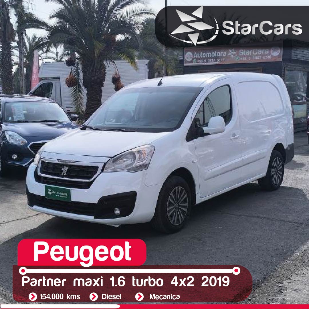 PEUGEOT  PARTNER MAXI  2019 1.6CC