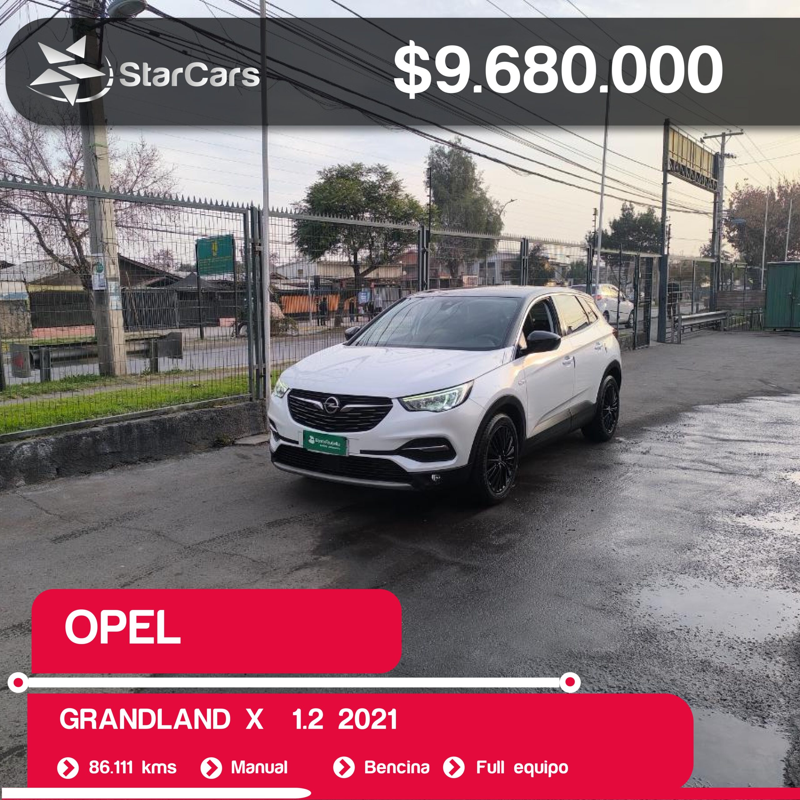 OPEL  GRANDLAND X  2021 1.2CC