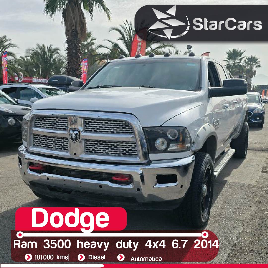 DODGE RAM 3500 4X4 HEAVY DUTY 2014 6.7CC