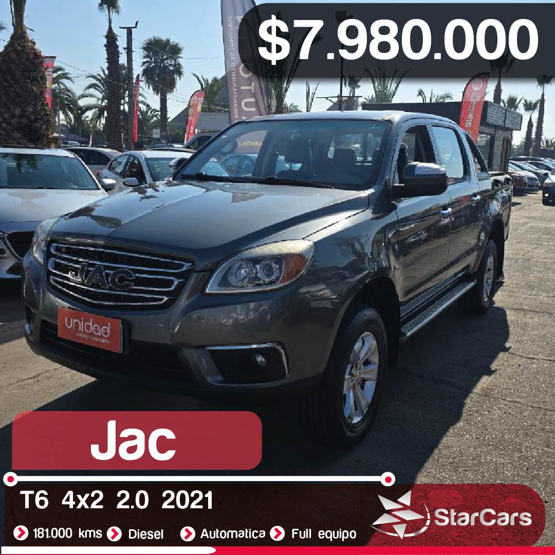 JAC T6 4X2 2021 2.0CC