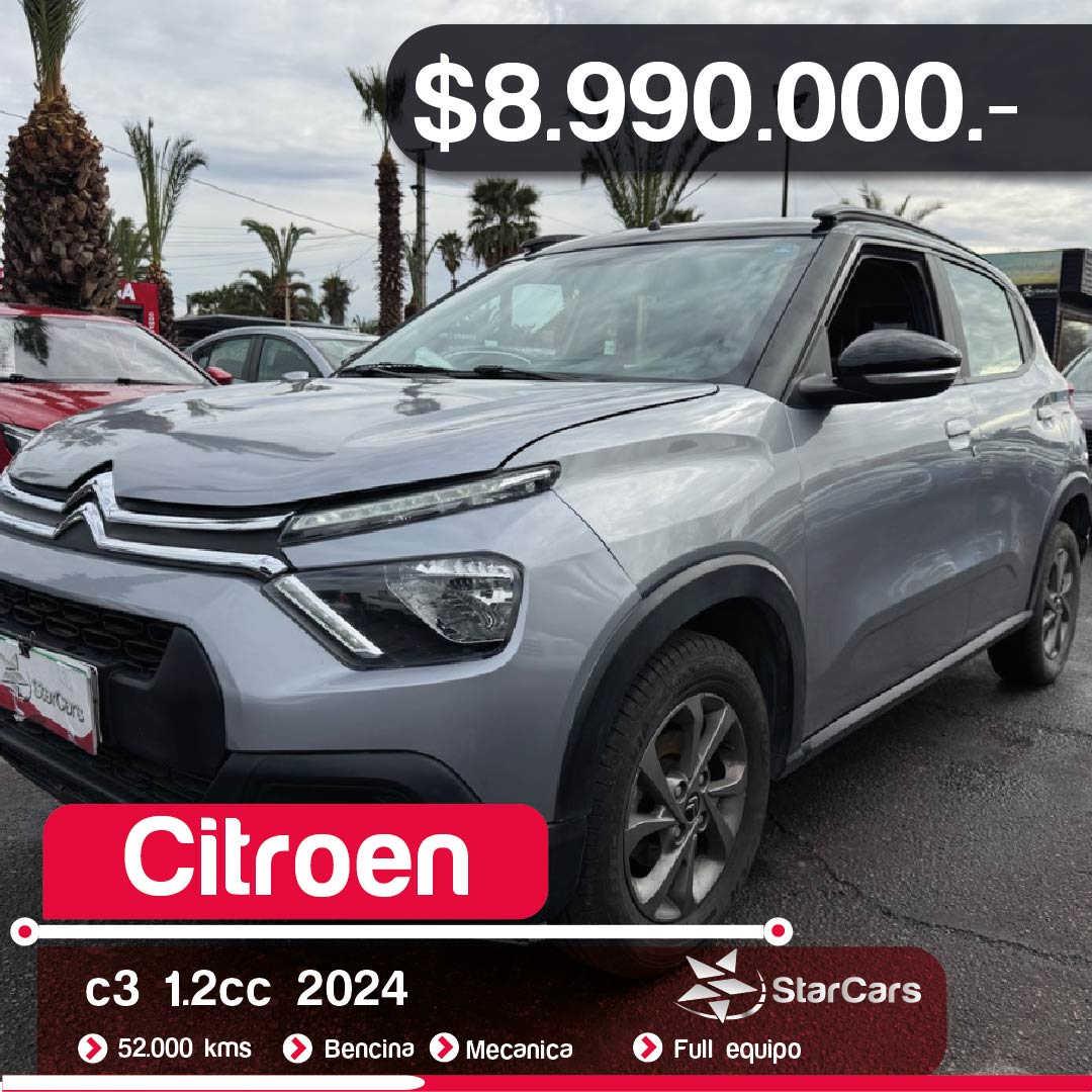 CITROEN  C3 4X2 2024 1.2CC