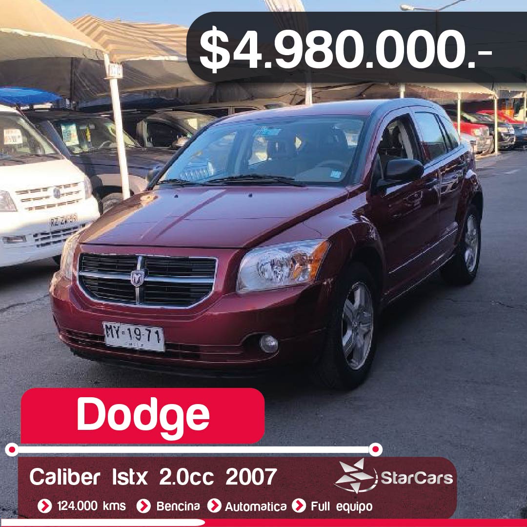 DODGE CALIBER LSXT AUTOMATICA  2007 2.0CC