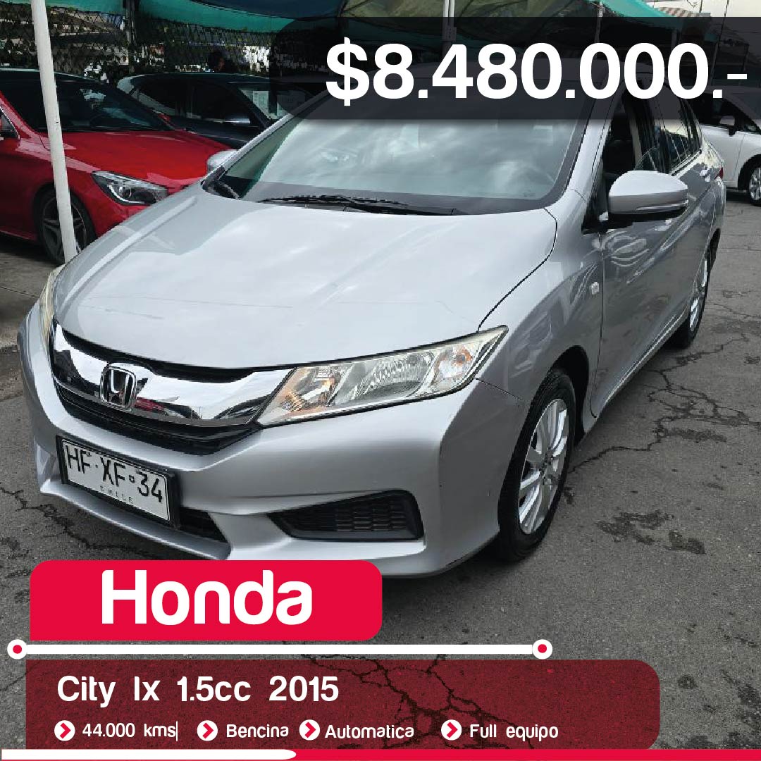 HONDA  CITY LX 2015 1.5CC