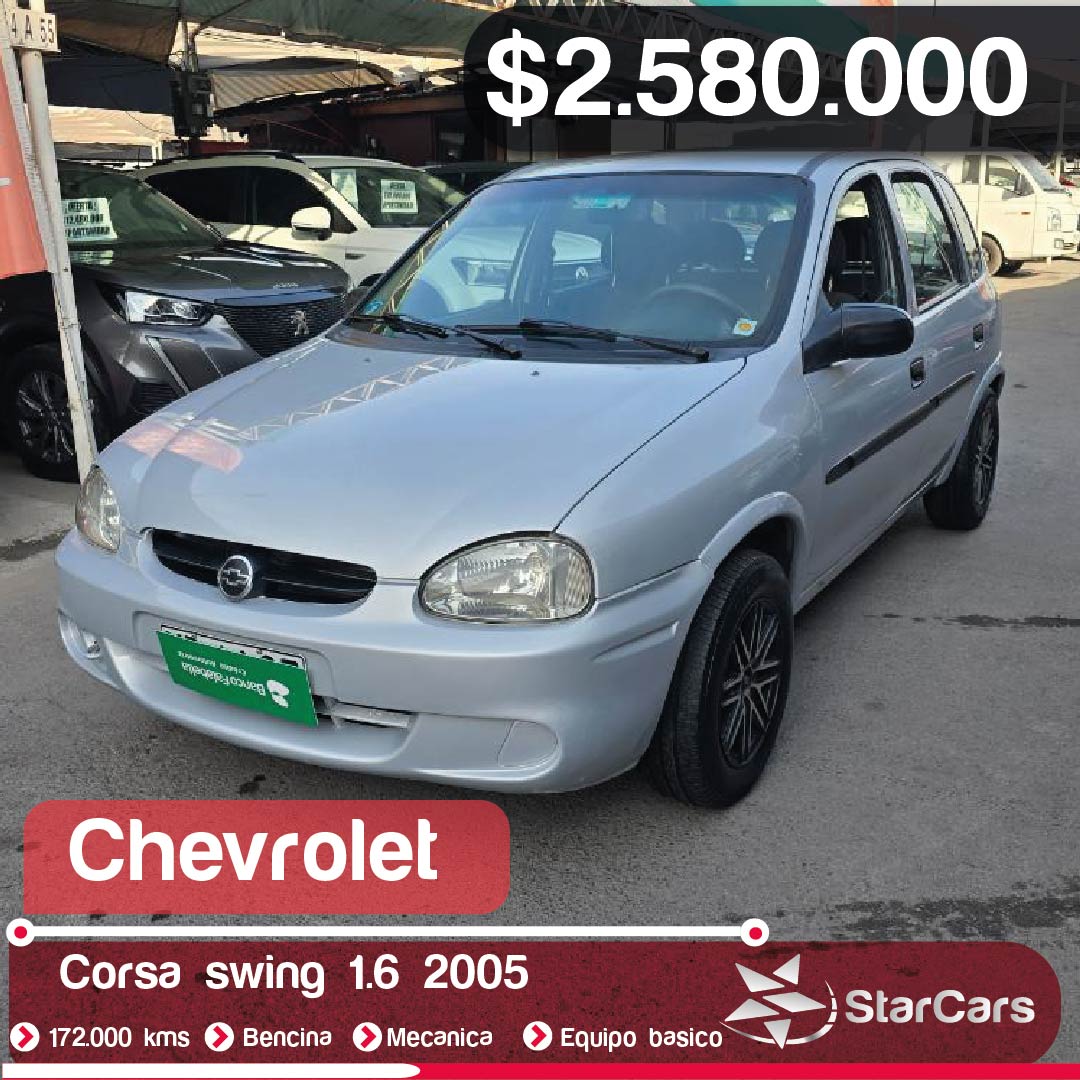 CHEVROLET  CORSA 2005 1.6CC