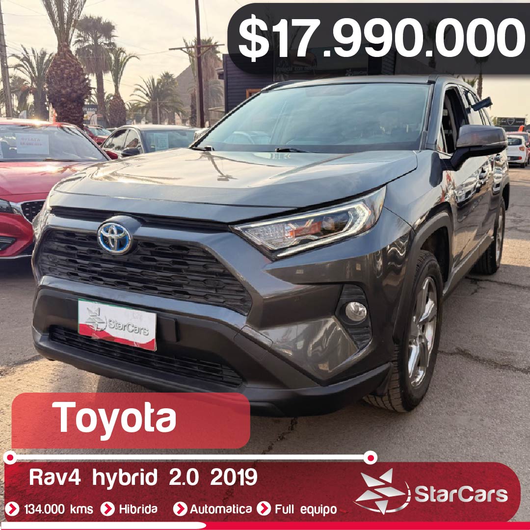 TOYOTA  RAV 4 2019 2.0CC