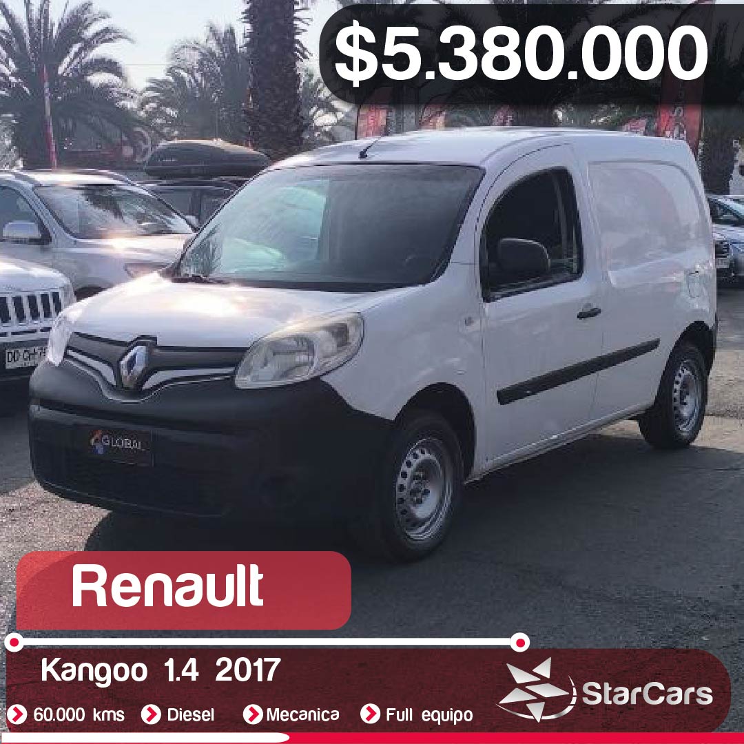 RENAULT  KANGOO  2017 1.5CC