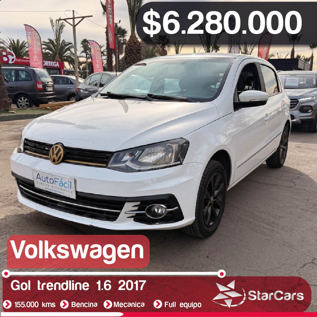 VOLKSWAGEN  GOL TRENDLINE 2017 1.6CC