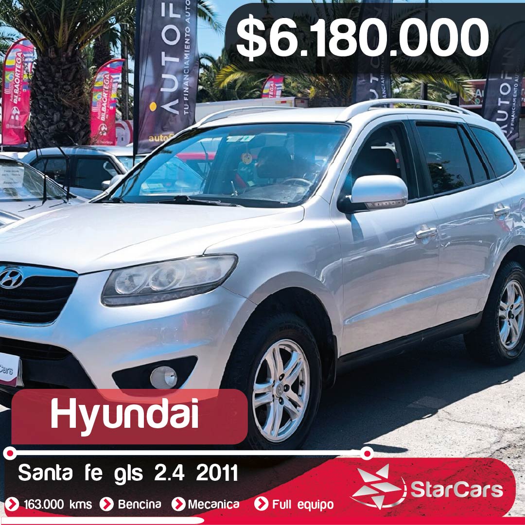 HYUNDAI SANTA FE GLS 2011 2.4CC