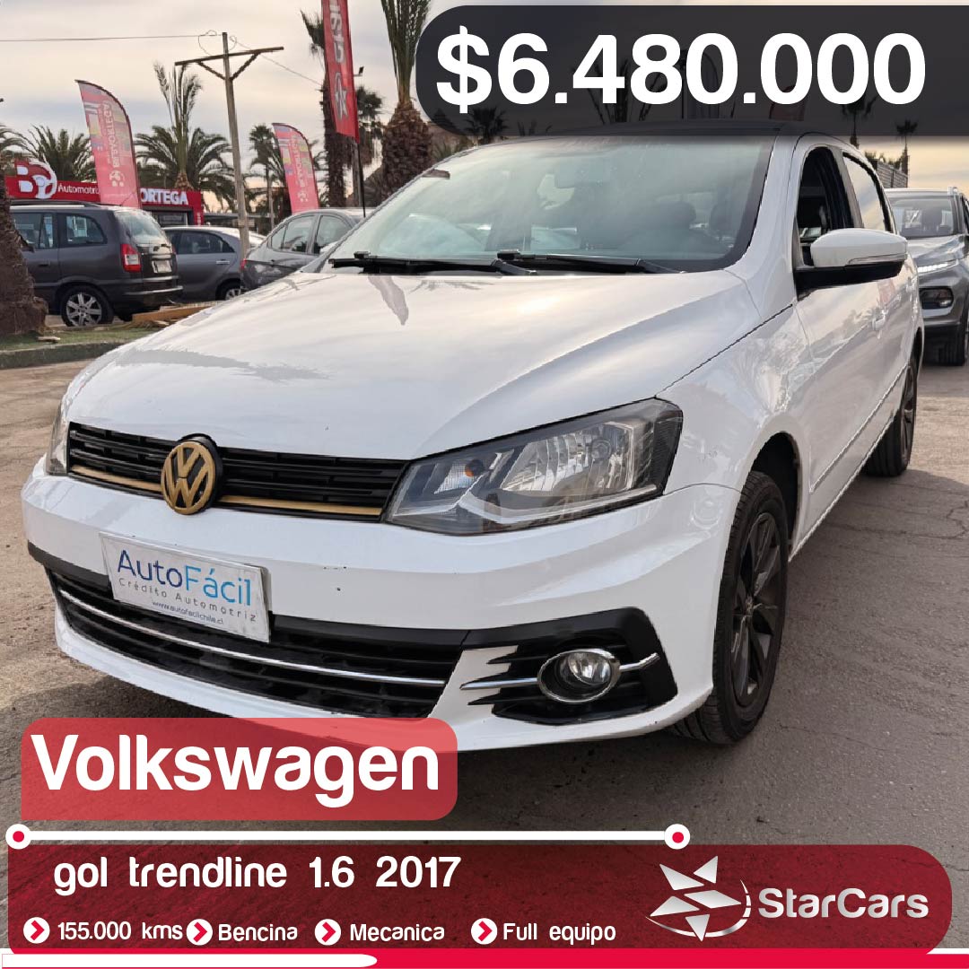 VOLKSWAGEN  GOL TRENDLINE 2017 1.6CC