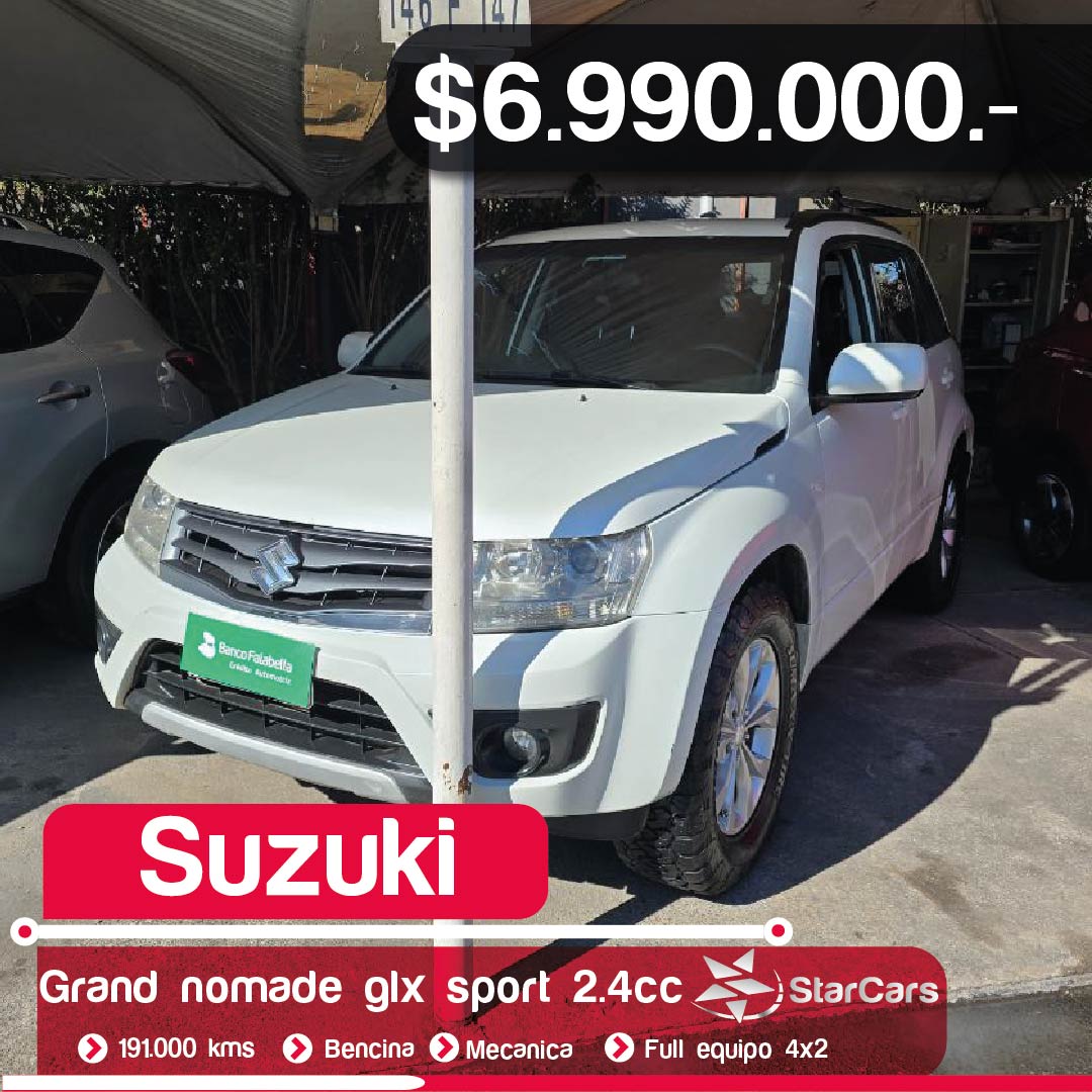 SUZUKI GRAND NOMADE 2017 2.4CC