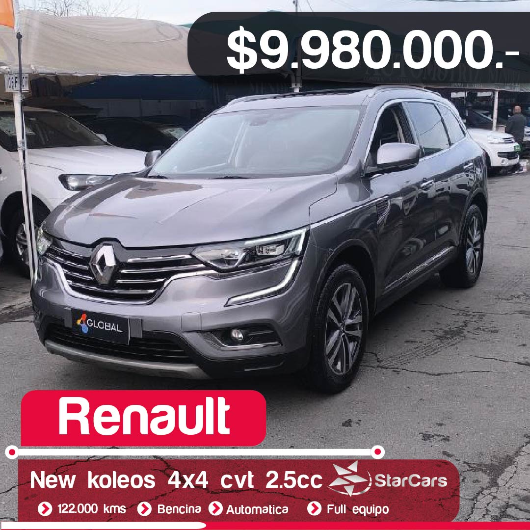 RENAULT  NEW KOLEOS 4X4 CVT  2017 2.5CC