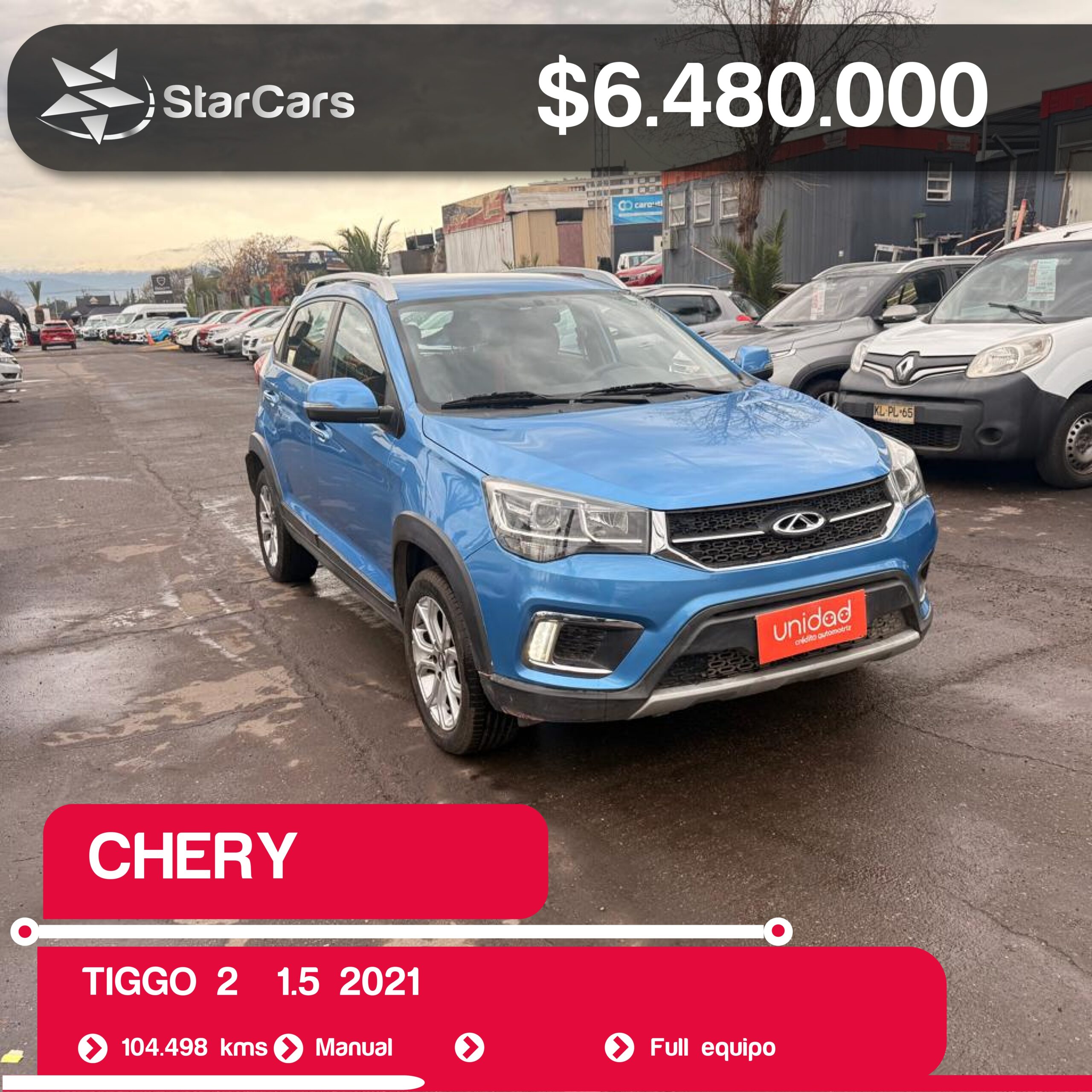 CHERY  TIGGO 2  2021 1.5CC