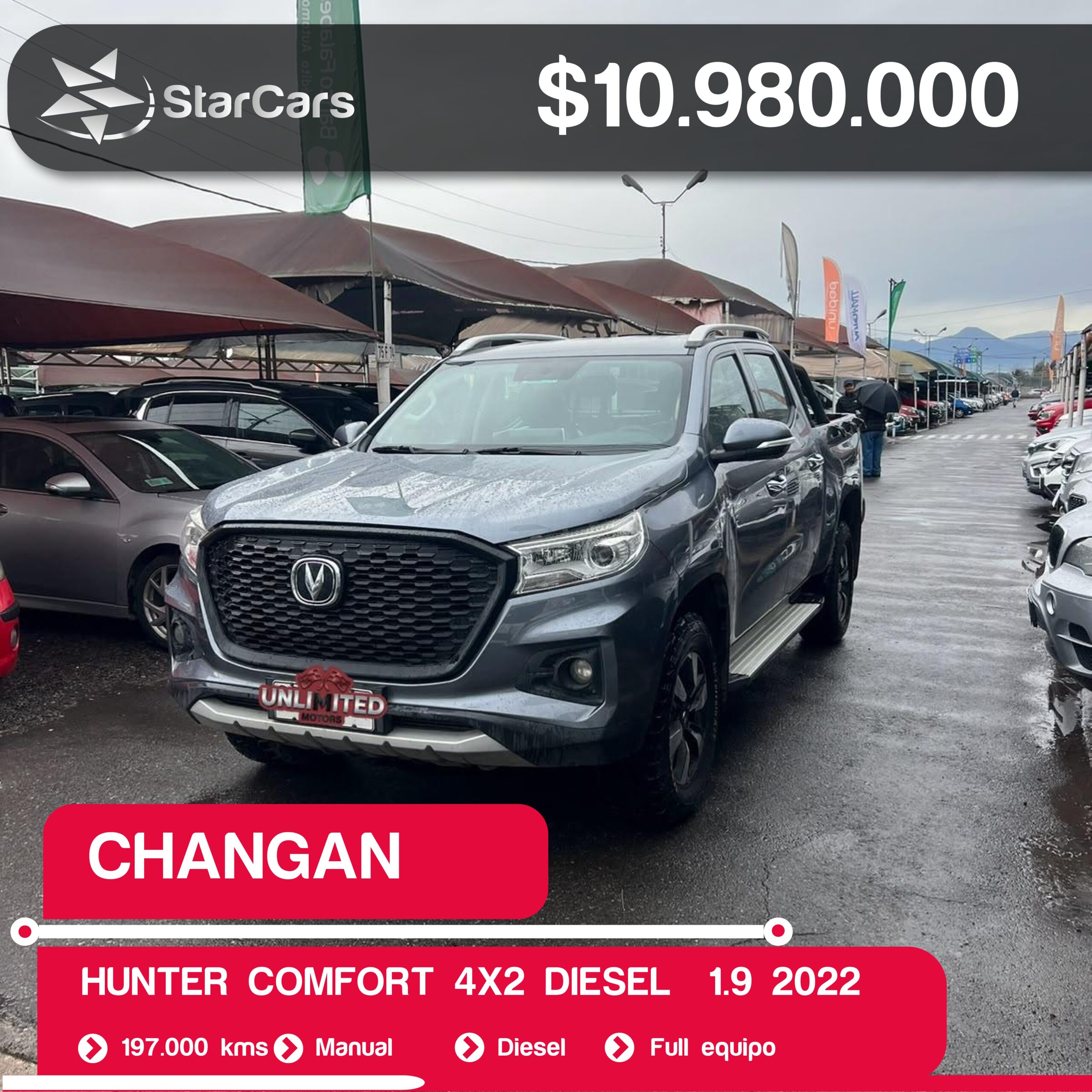 CHANGAN  HUNTER COMFORT 4X2 DIESEL  2022 1.9CC