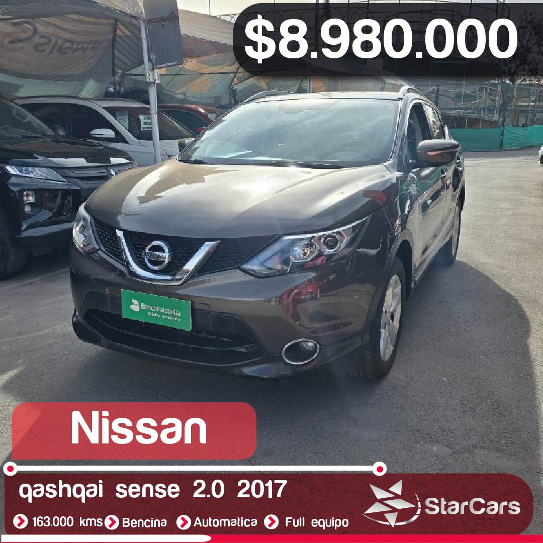 NISSAN QASHQAI 4X4 AUTOMATICA  2017 2.0CC