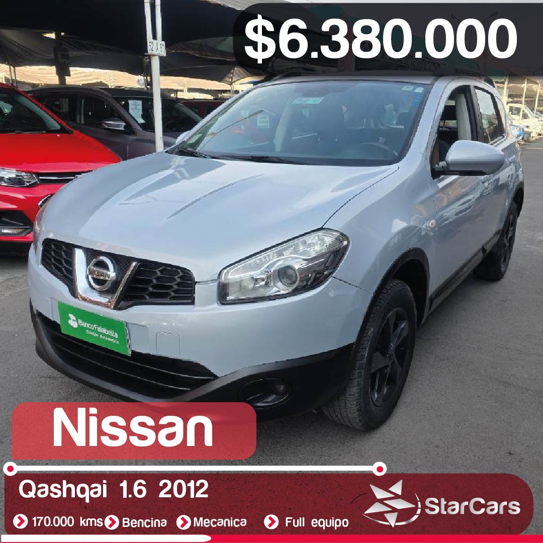 NISSAN QASHQAI  2012 1.6CC