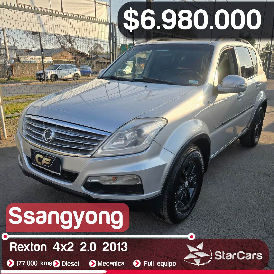 SSANGYONG REXTON 2013 2.0CC