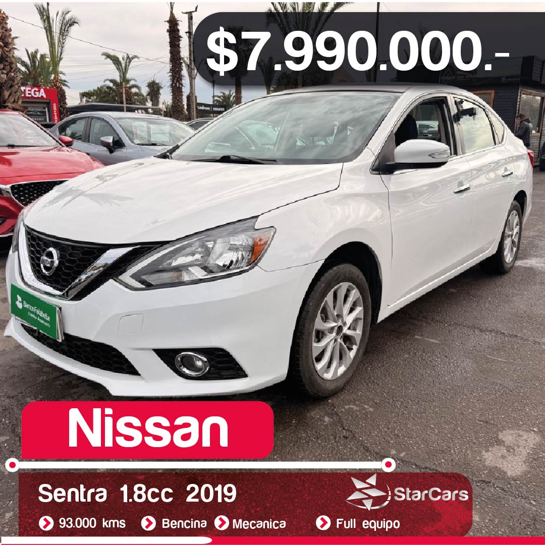 NISSAN SENTRA 2019 1.8CC