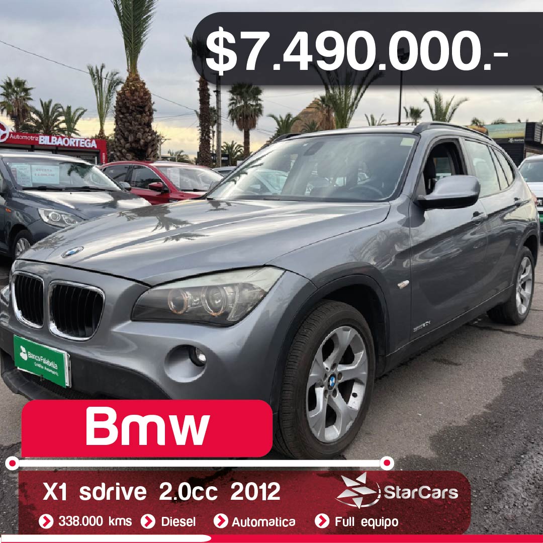 BMW X1 SDRIVE 2012 2.0CC