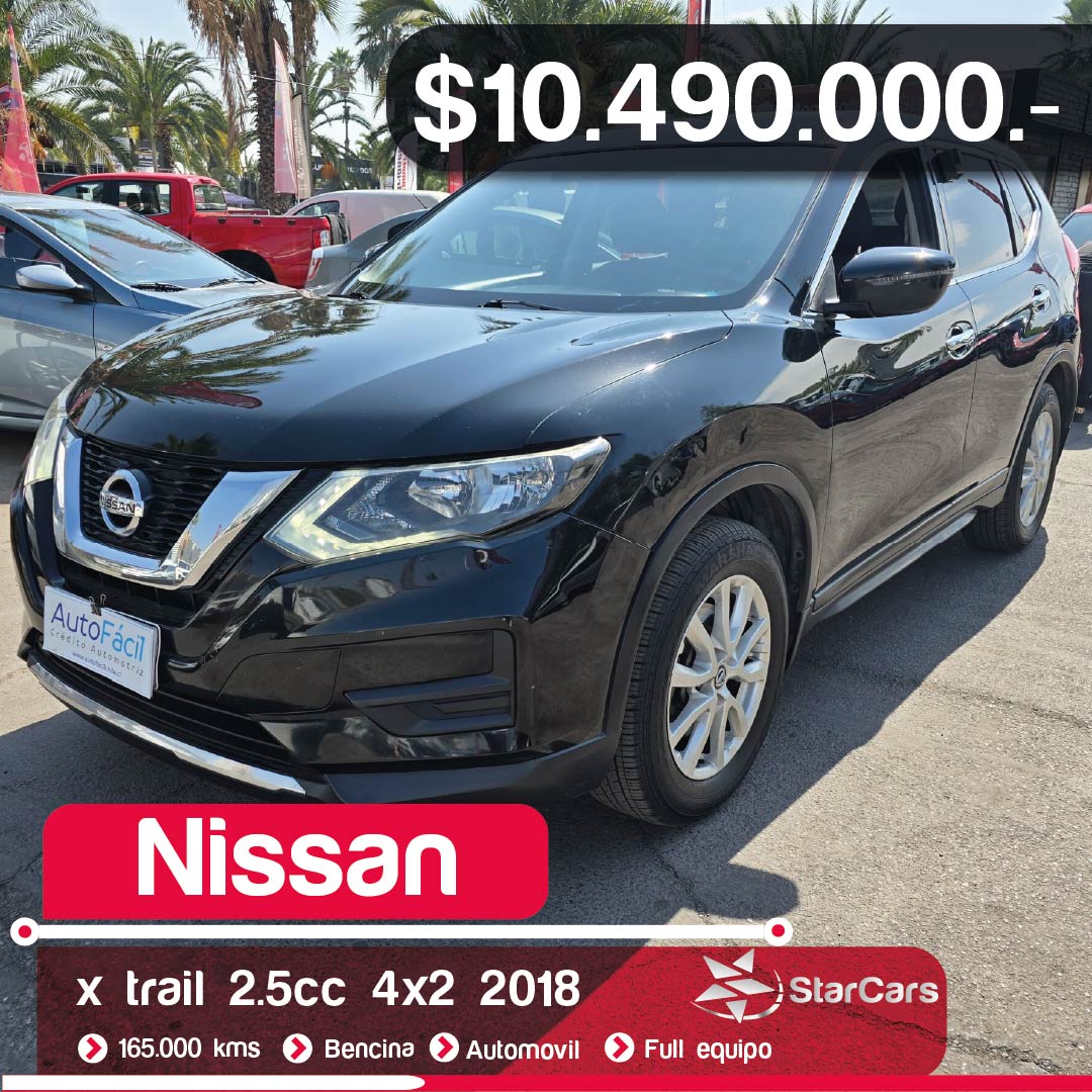 NISSAN XTRAIL AUTOMATICA 2018 2.5CC