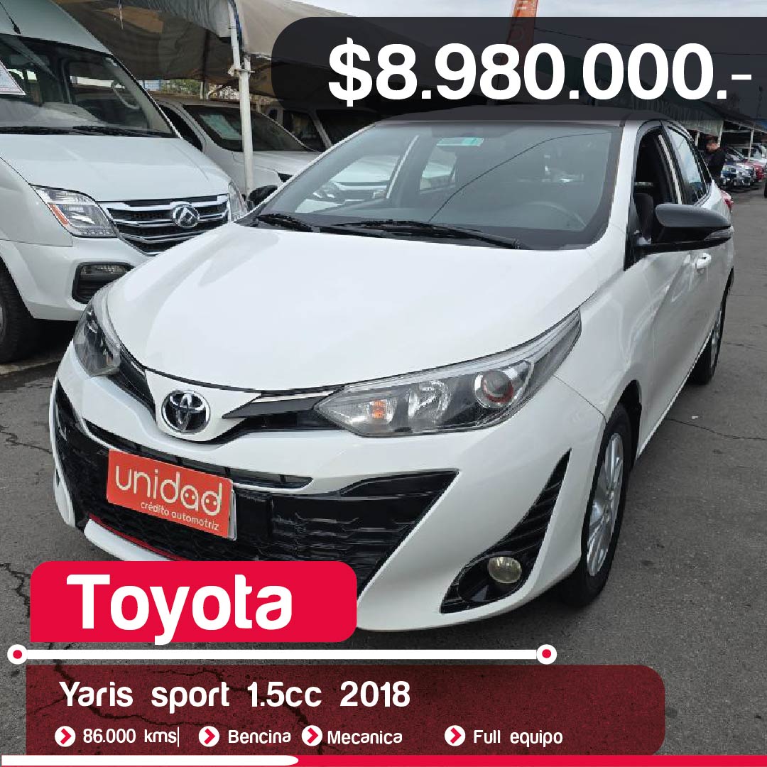 TOYOTA  YARIS 2018 1.5CC
