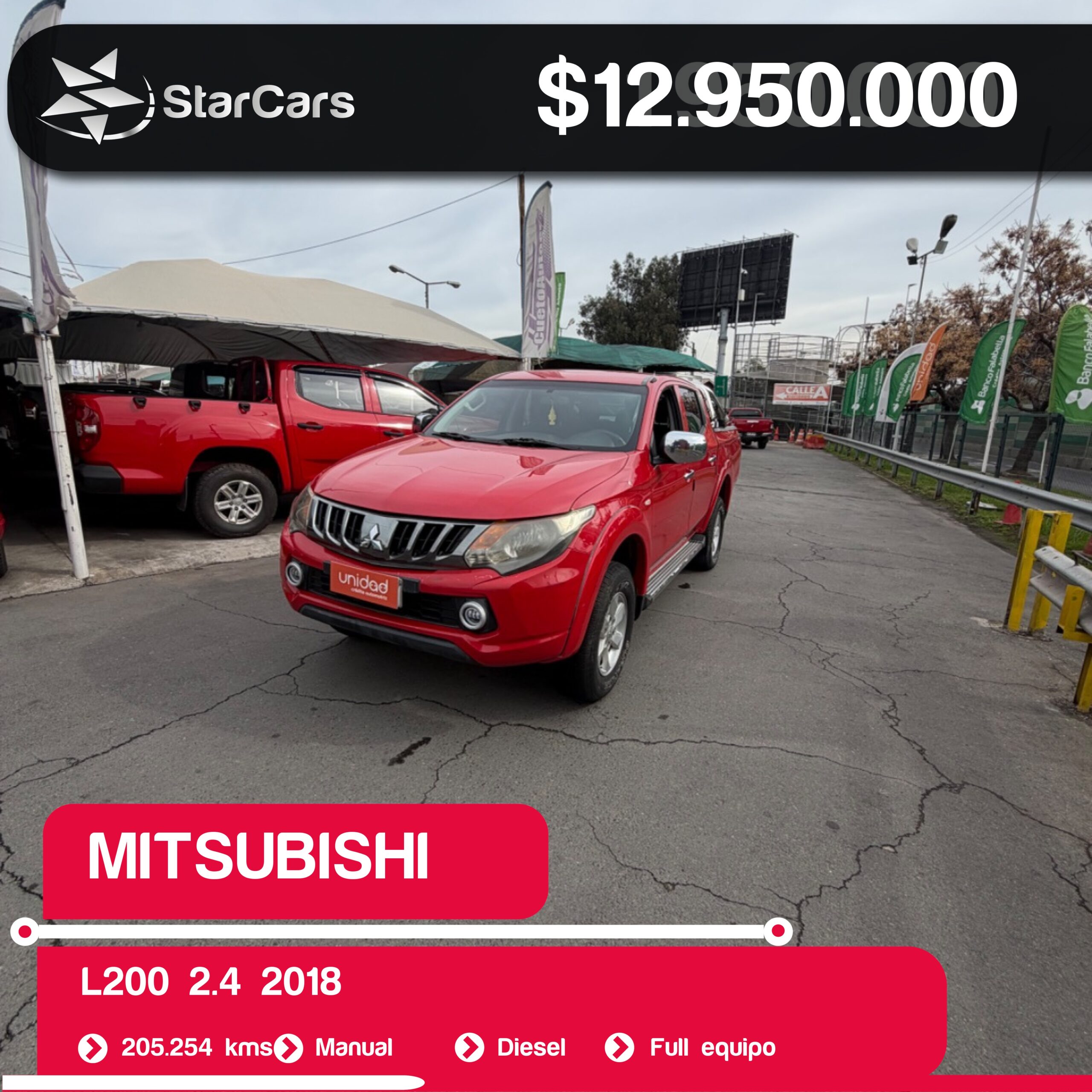 MITSUBISHI  L200 2018 2.4CC