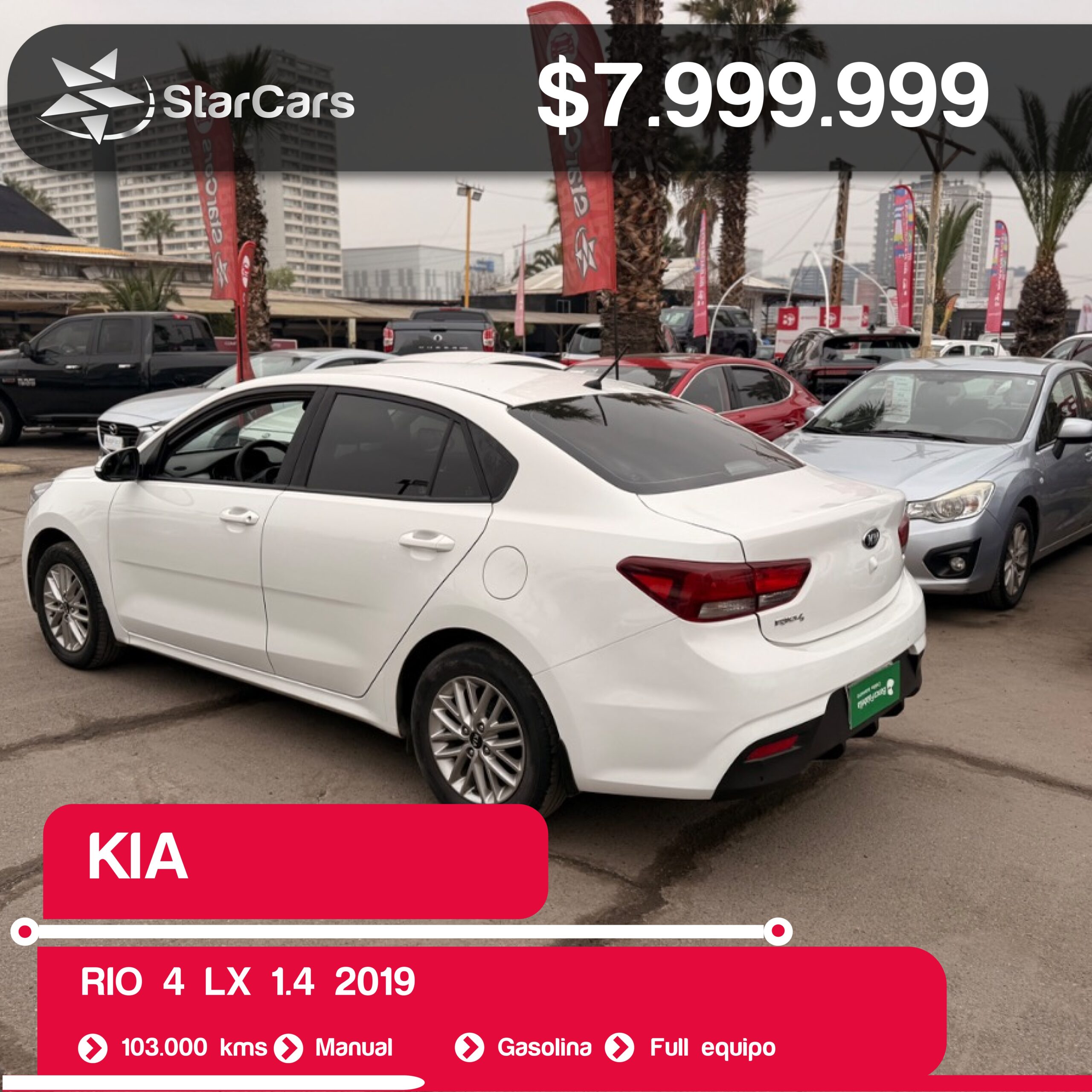 KIA RIO 4 LX 2019 1.4CC