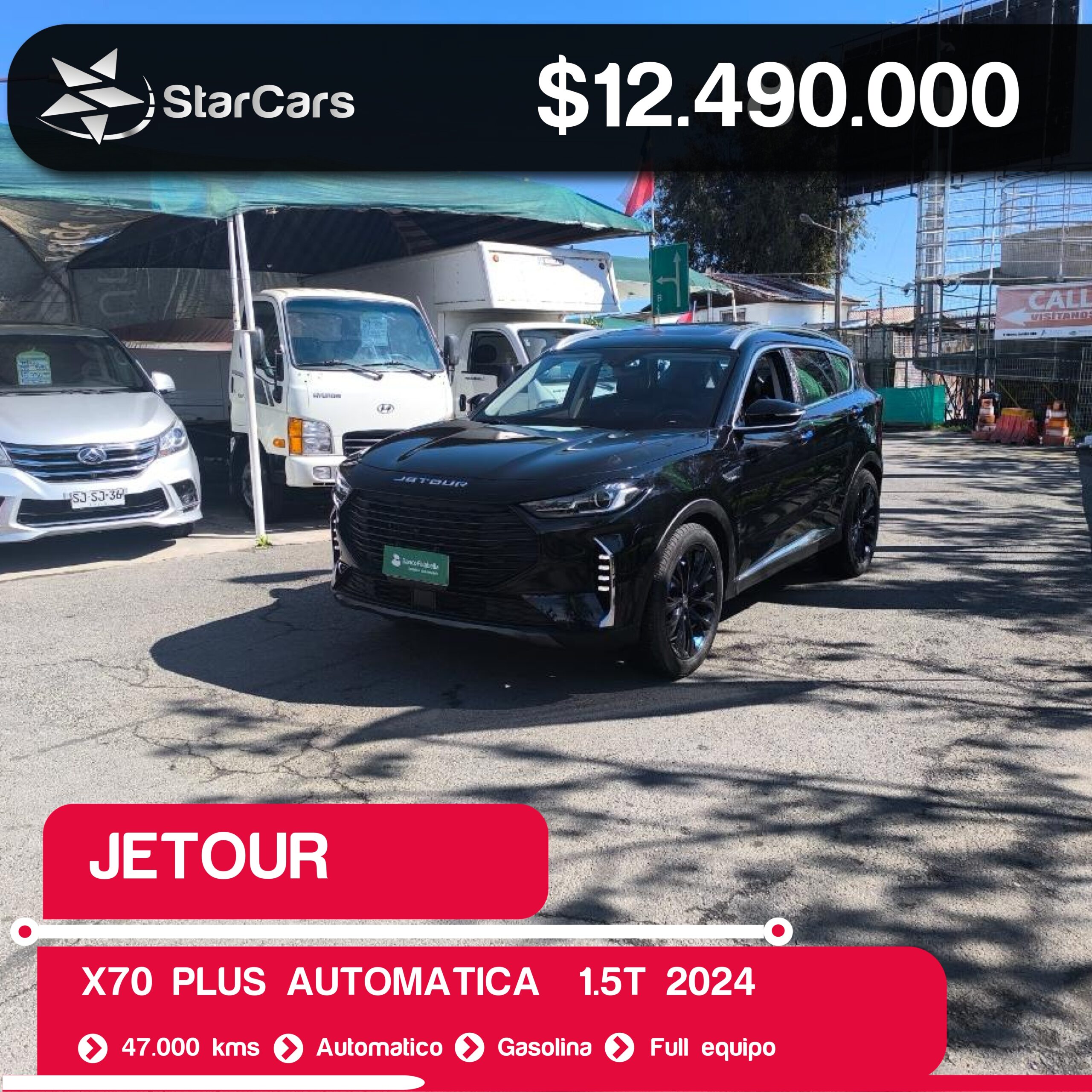 JETOUR X70 PLUS AUTOMATICA  2024 1.5TCC