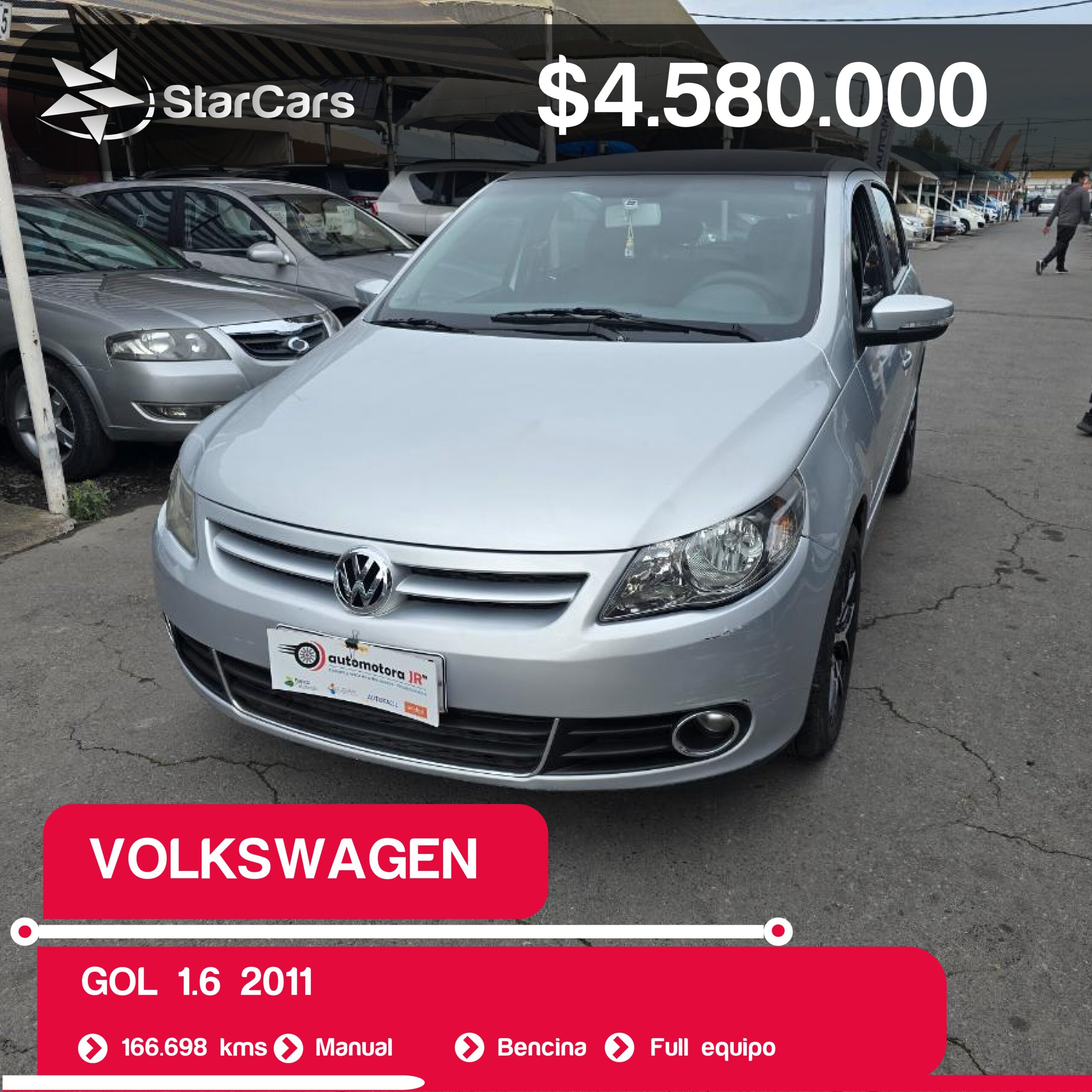 VOLKSWAGEN  GOL 2011 1.6CC