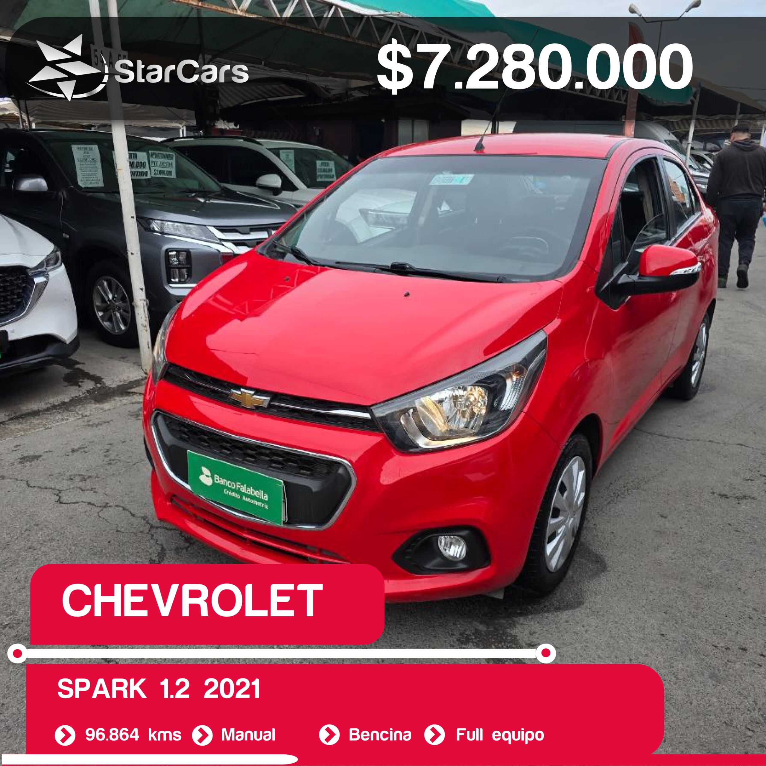 CHEVROLET  SPARK 2021 1.2CC