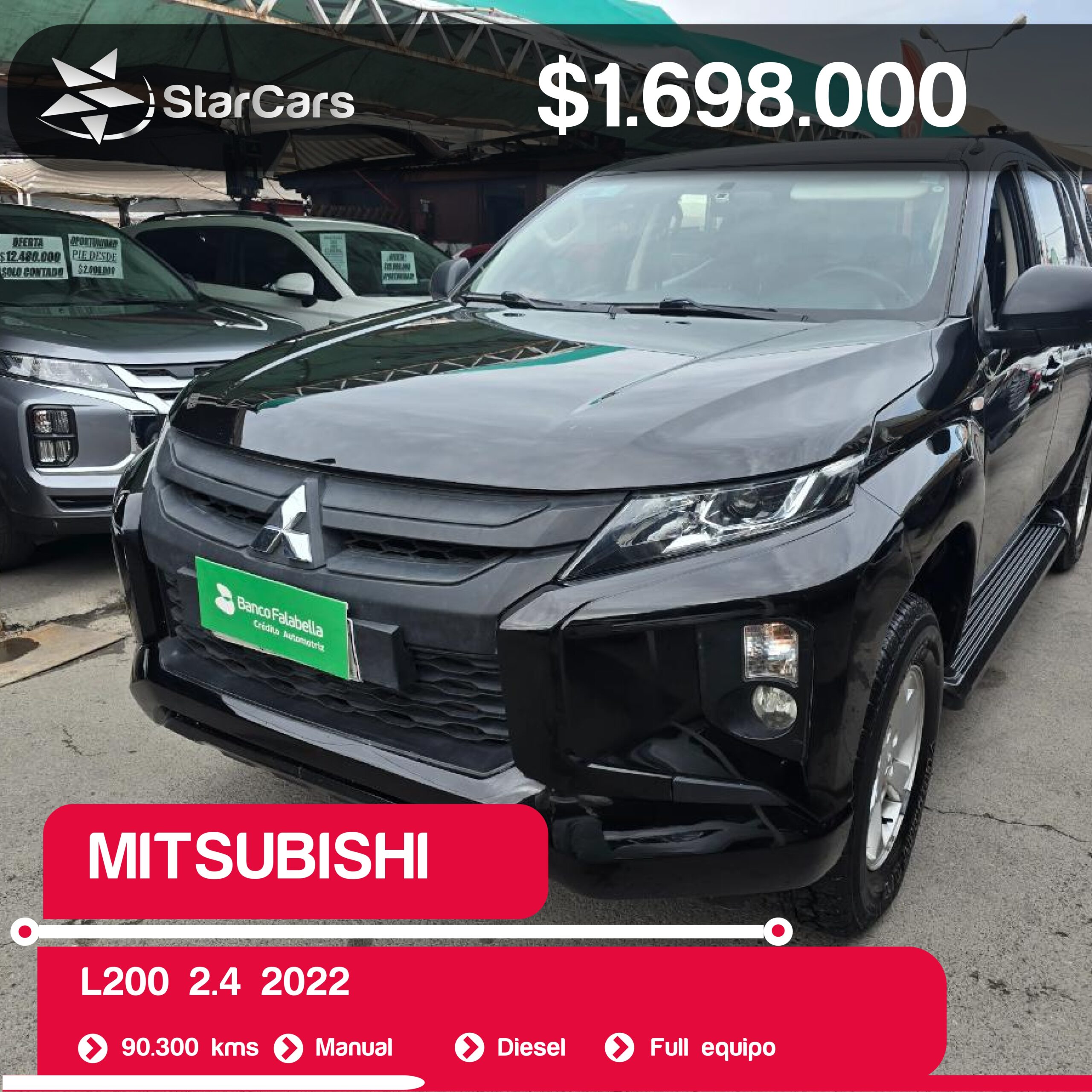 MITSUBISHI L200 2022 2.4CC