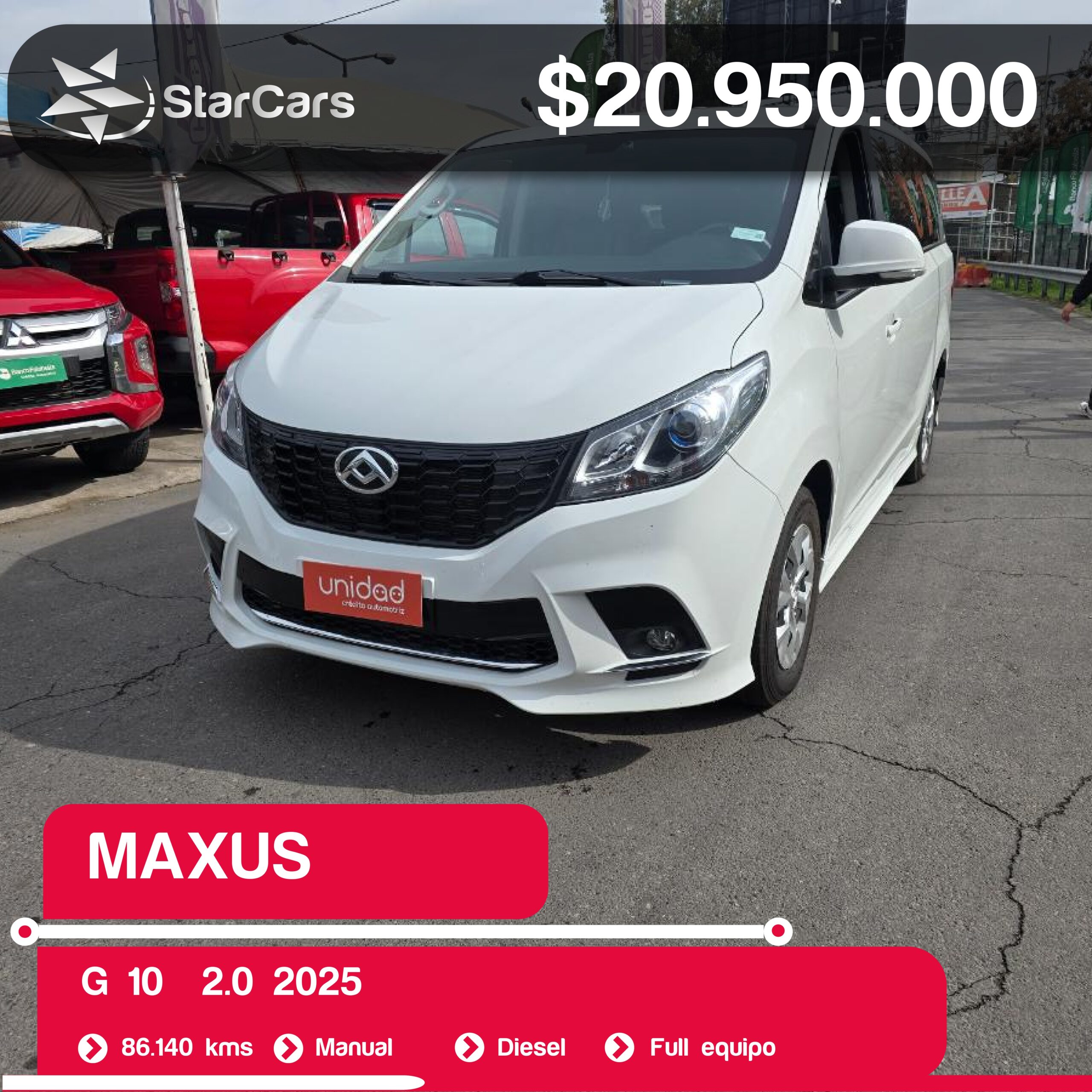 MAXUS G 10  2025 2.0CC