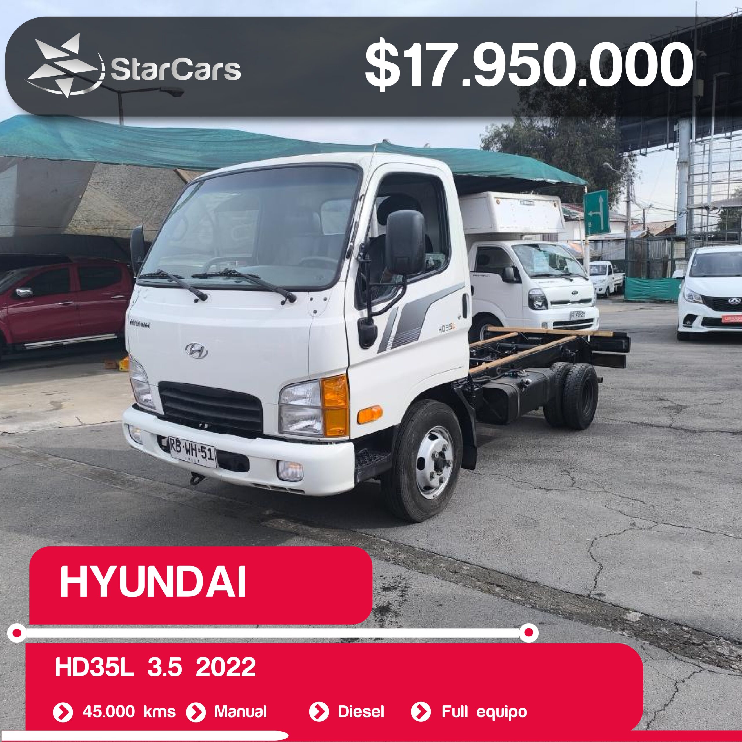 HYUNDAI  HD35L 2022 3.5CC