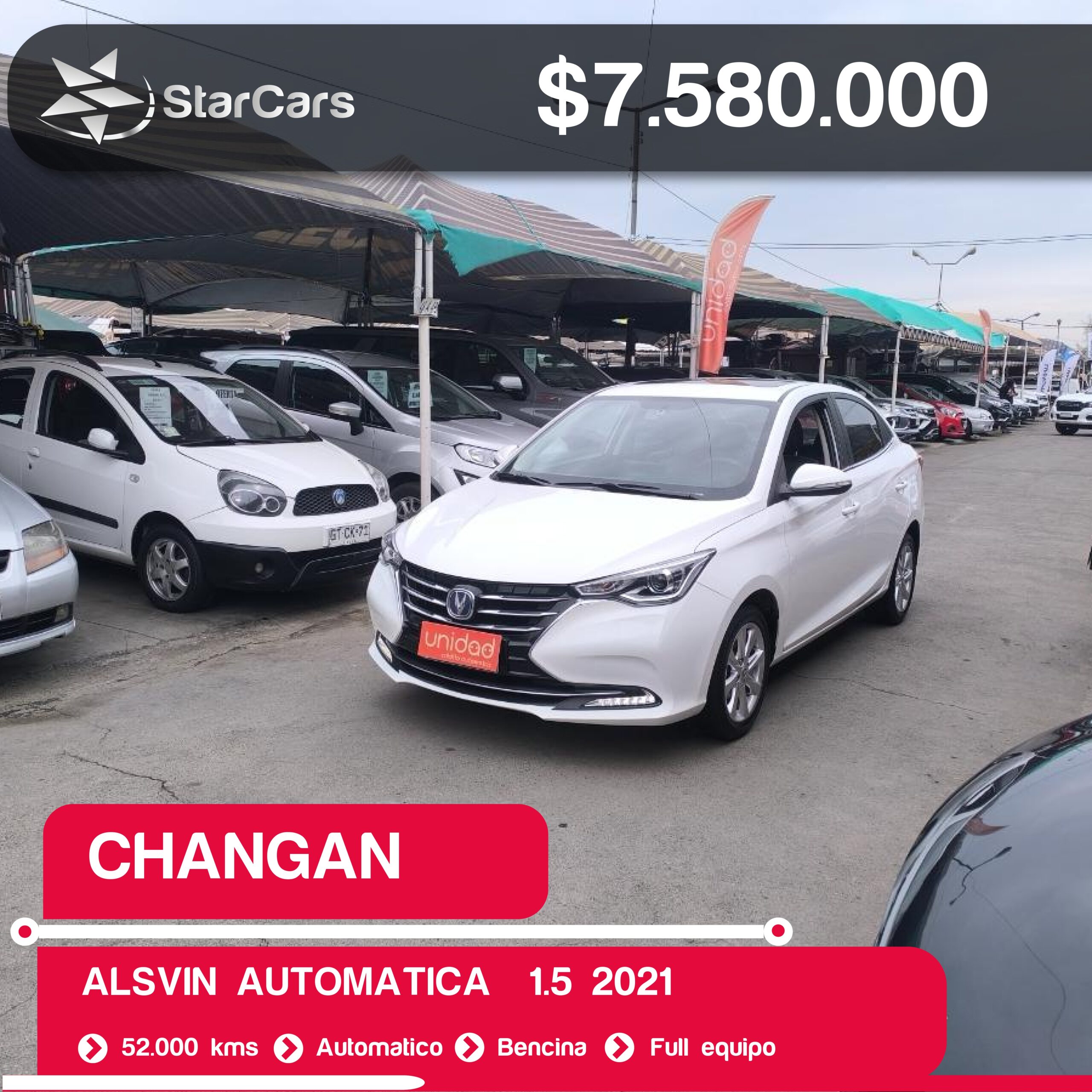 CHANGAN  ALSVIN AUTOMATICA  2021 1.5CC