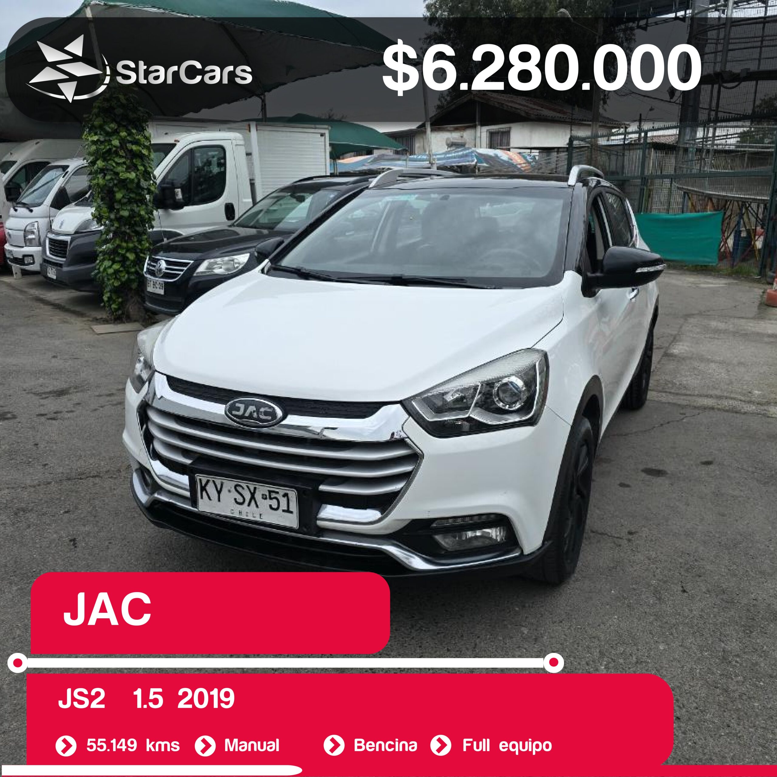 JAC JS2  2019 1.5CC