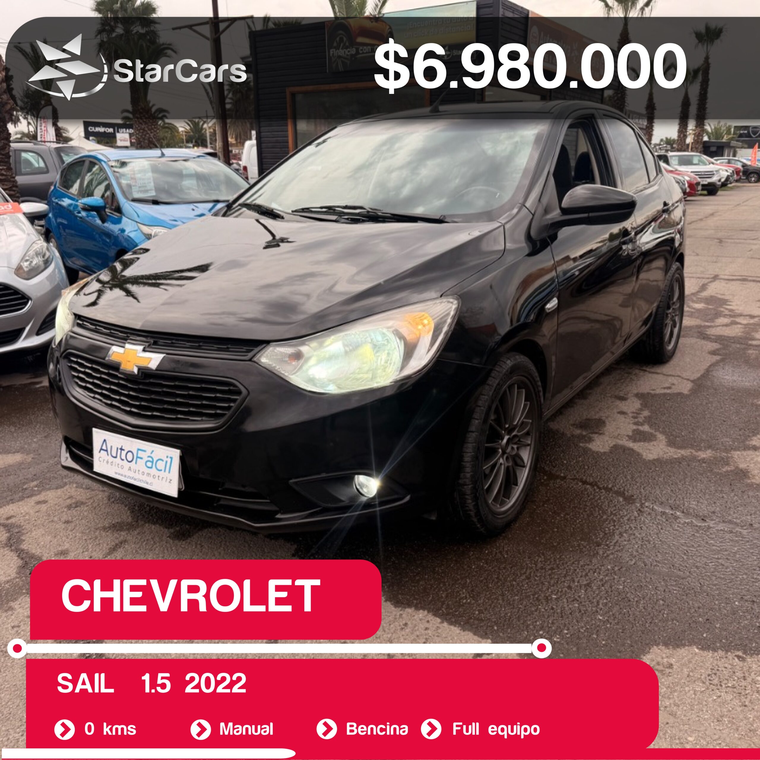 CHEVROLET SAIL  2022 1.5CC