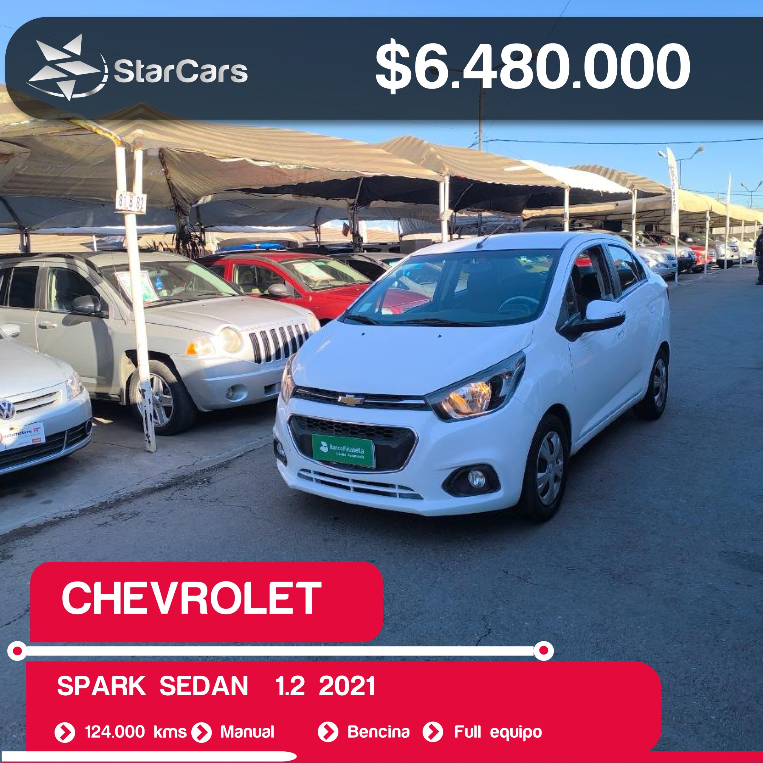 CHEVROLET  SPARK SEDAN  2021 1.2CC