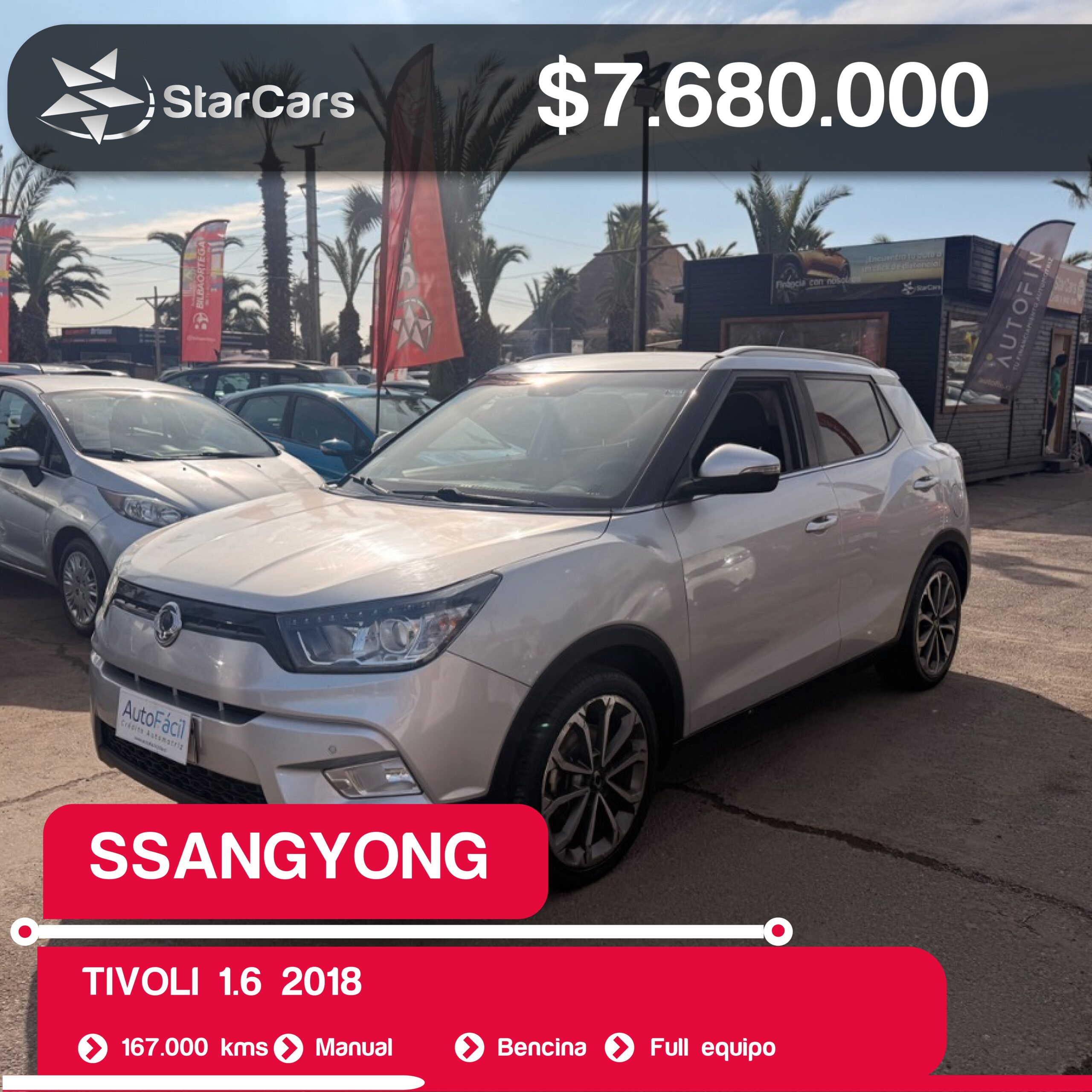 SSANGYONG TIVOLI 2018 1.6CC