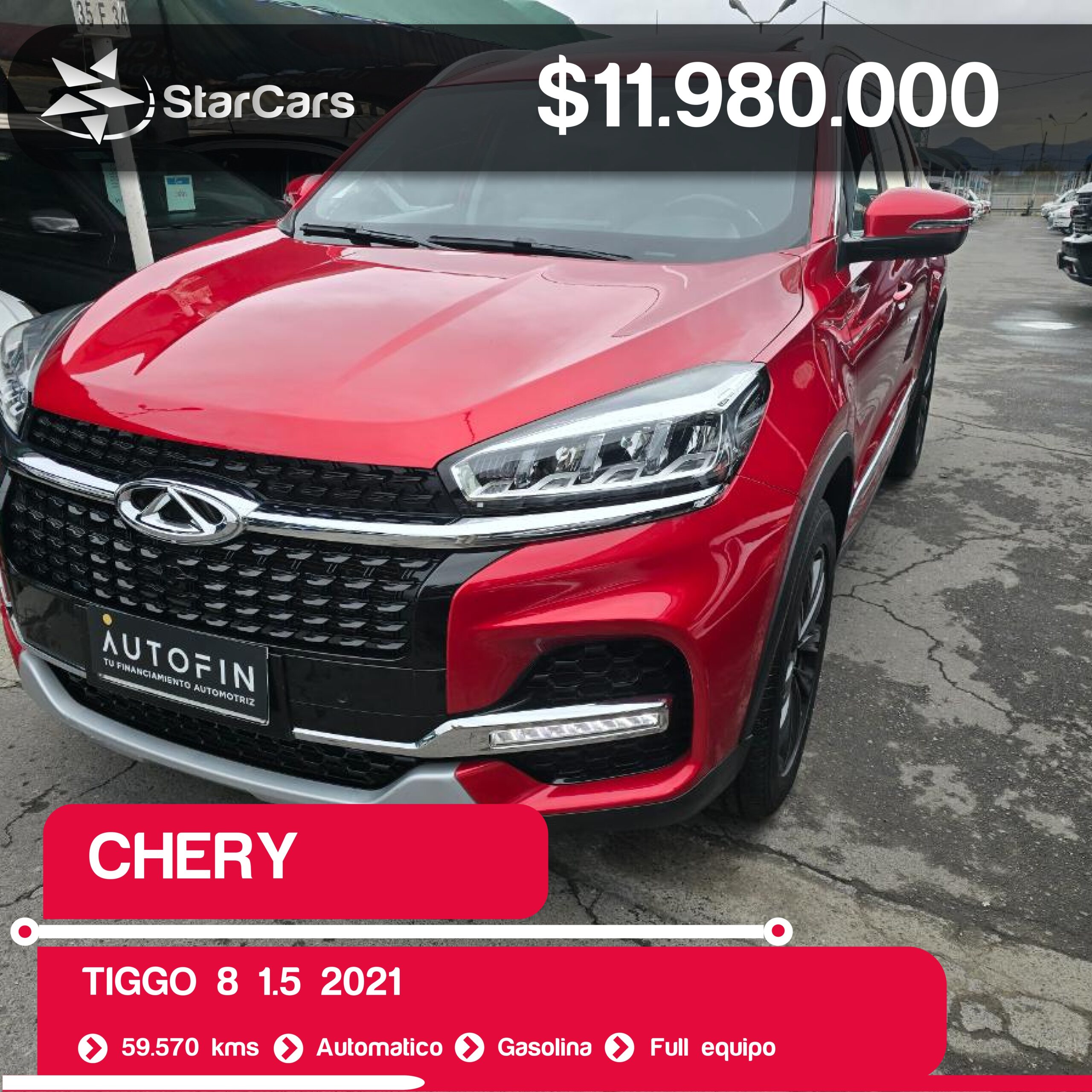 CHERY TIGGO 8 2021 1.5CC