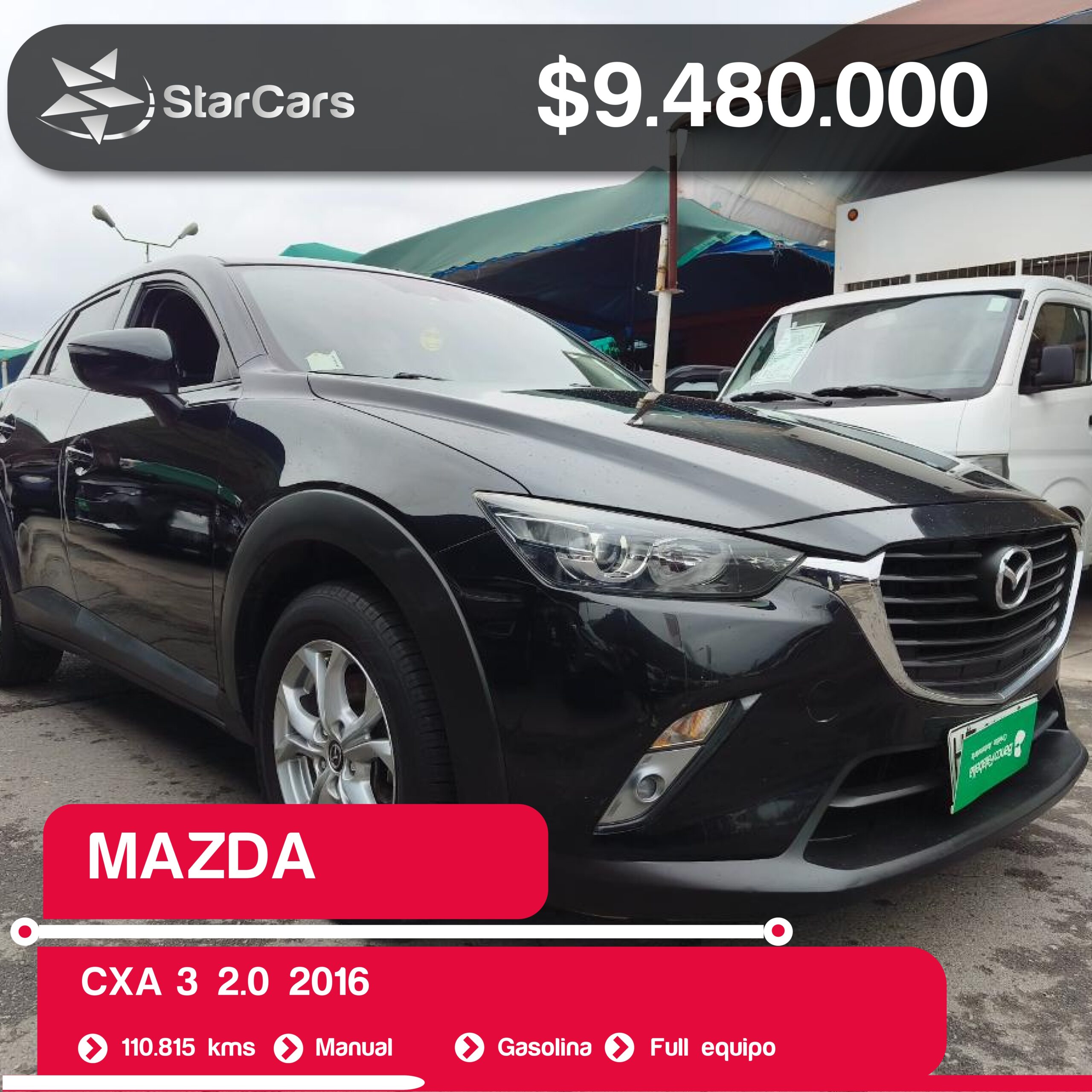 MAZDA CX-3 2016 2.0CC