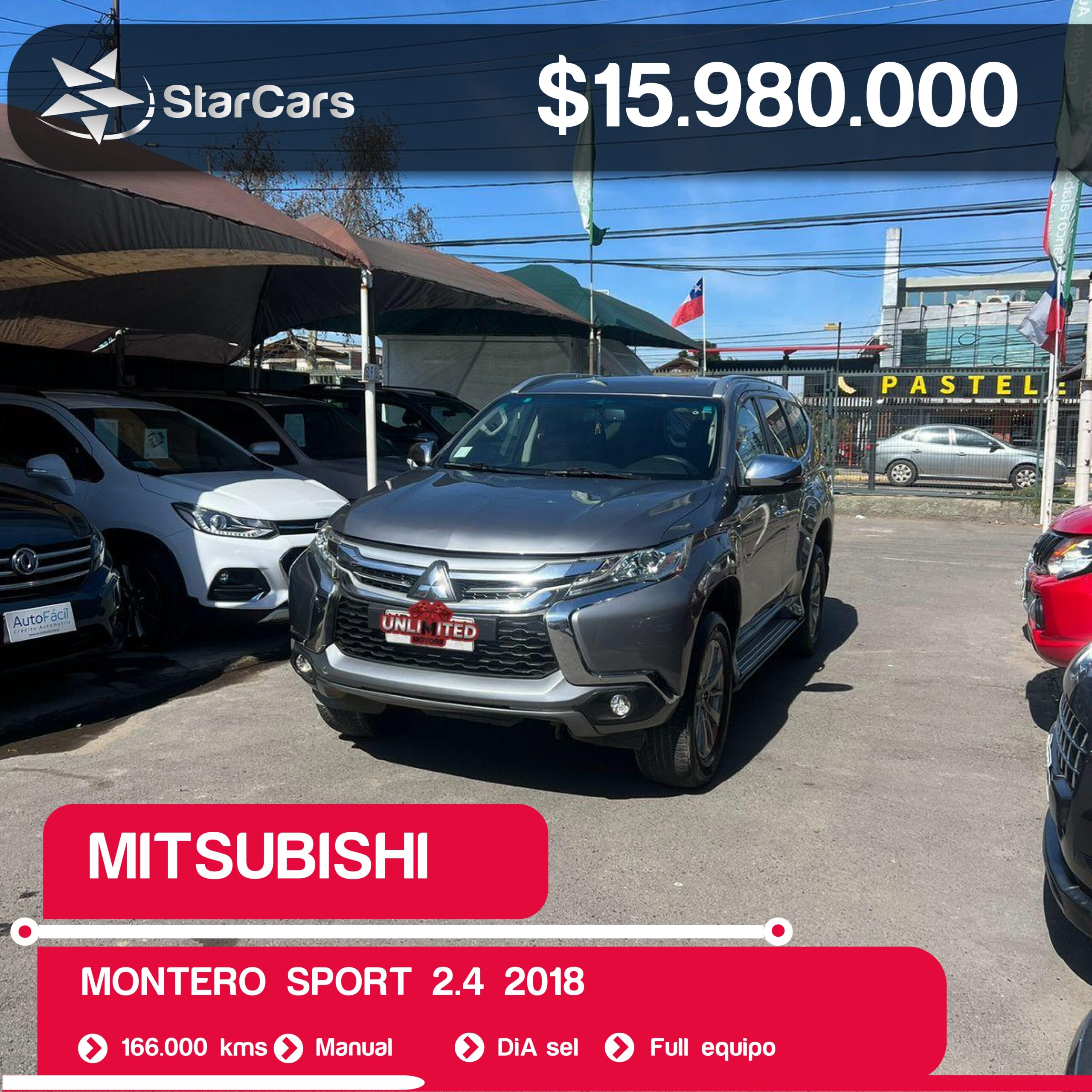 MITSUBISHI MONTERO SPORT 2018 2.4CC