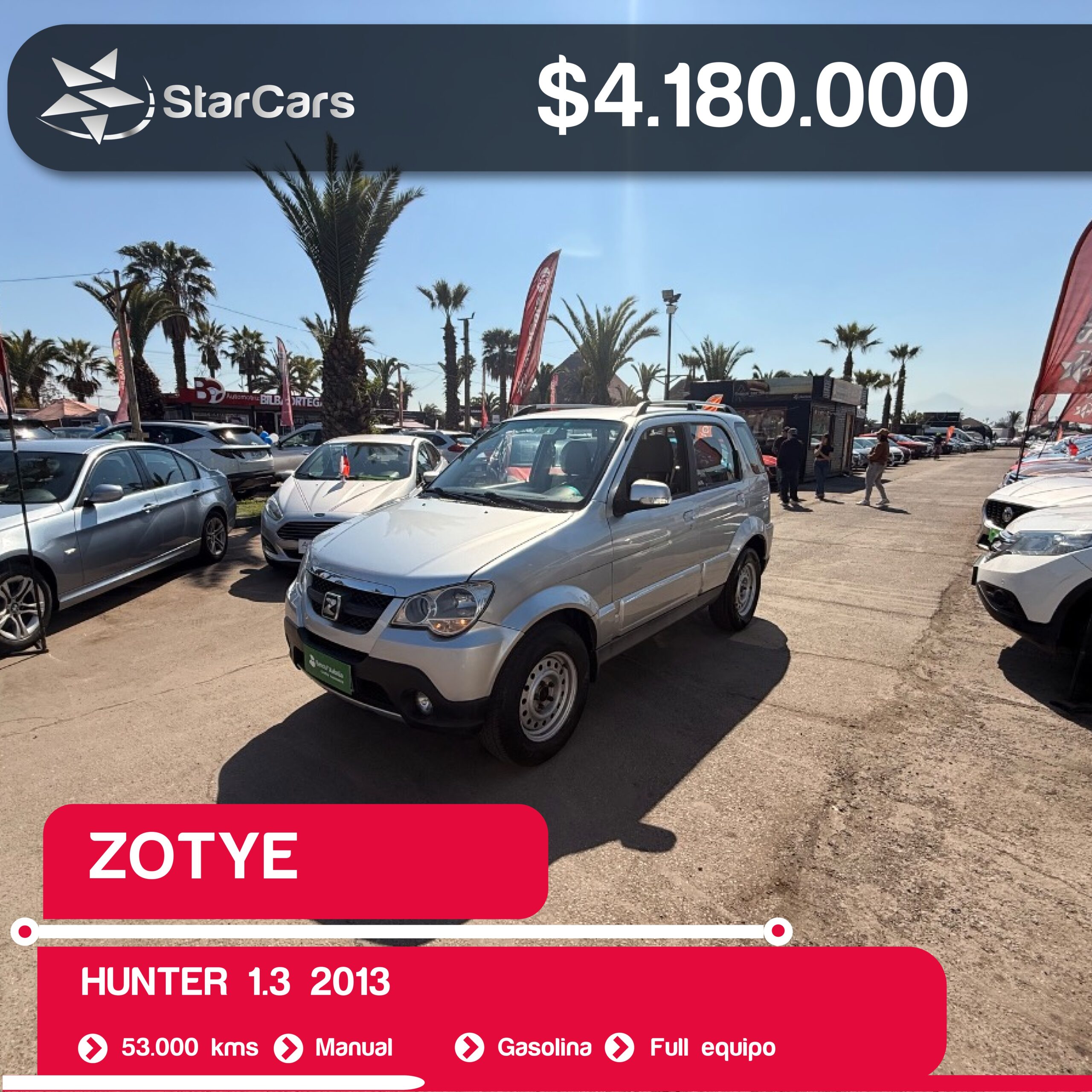 ZOTYE HUNTER 2013 1.3CC