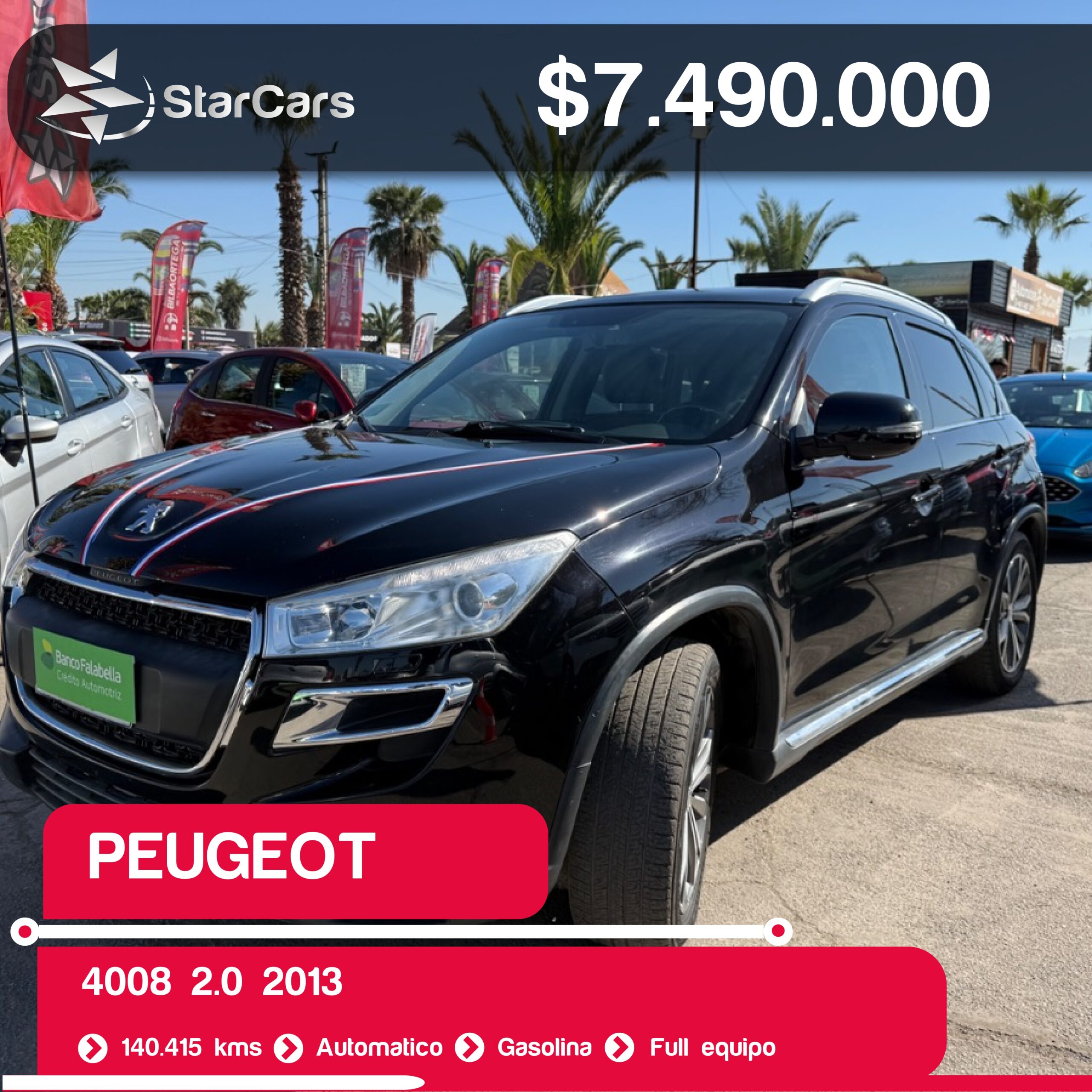 PEUGEOT 4008 2013 2.0CC