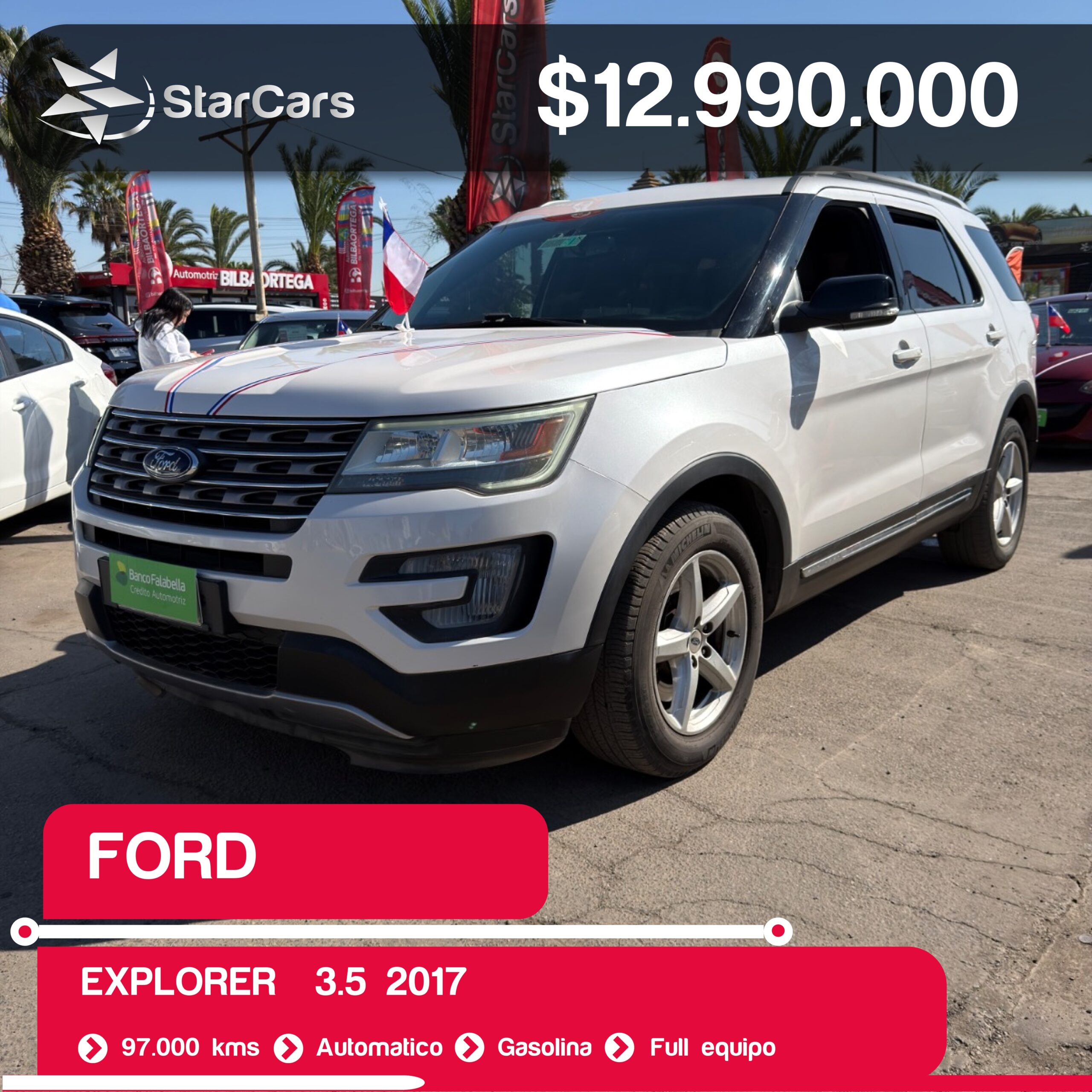 FORD EXPLORER  2017 3.5CC