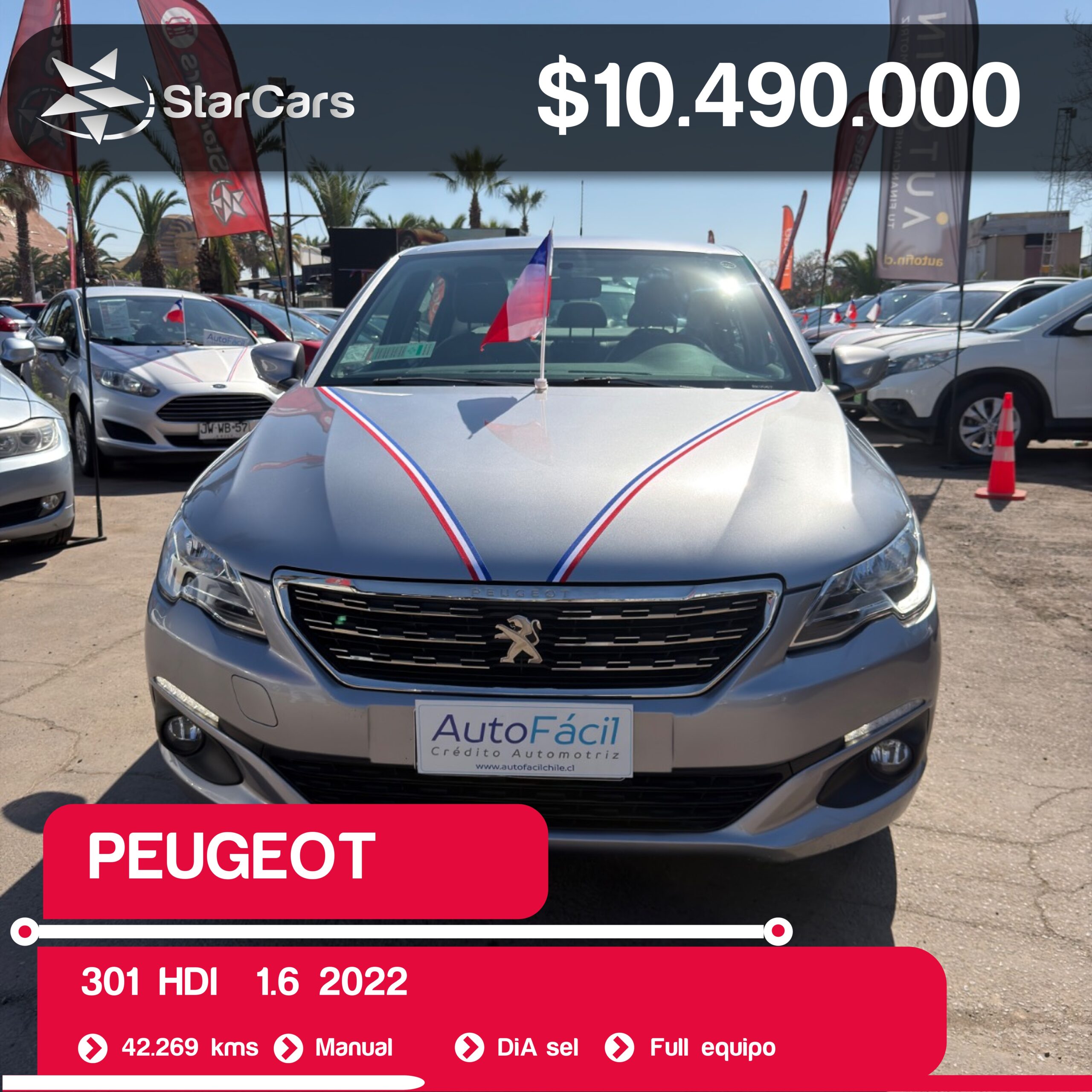 PEUGEOT 301 HDI  2022 1.6CC
