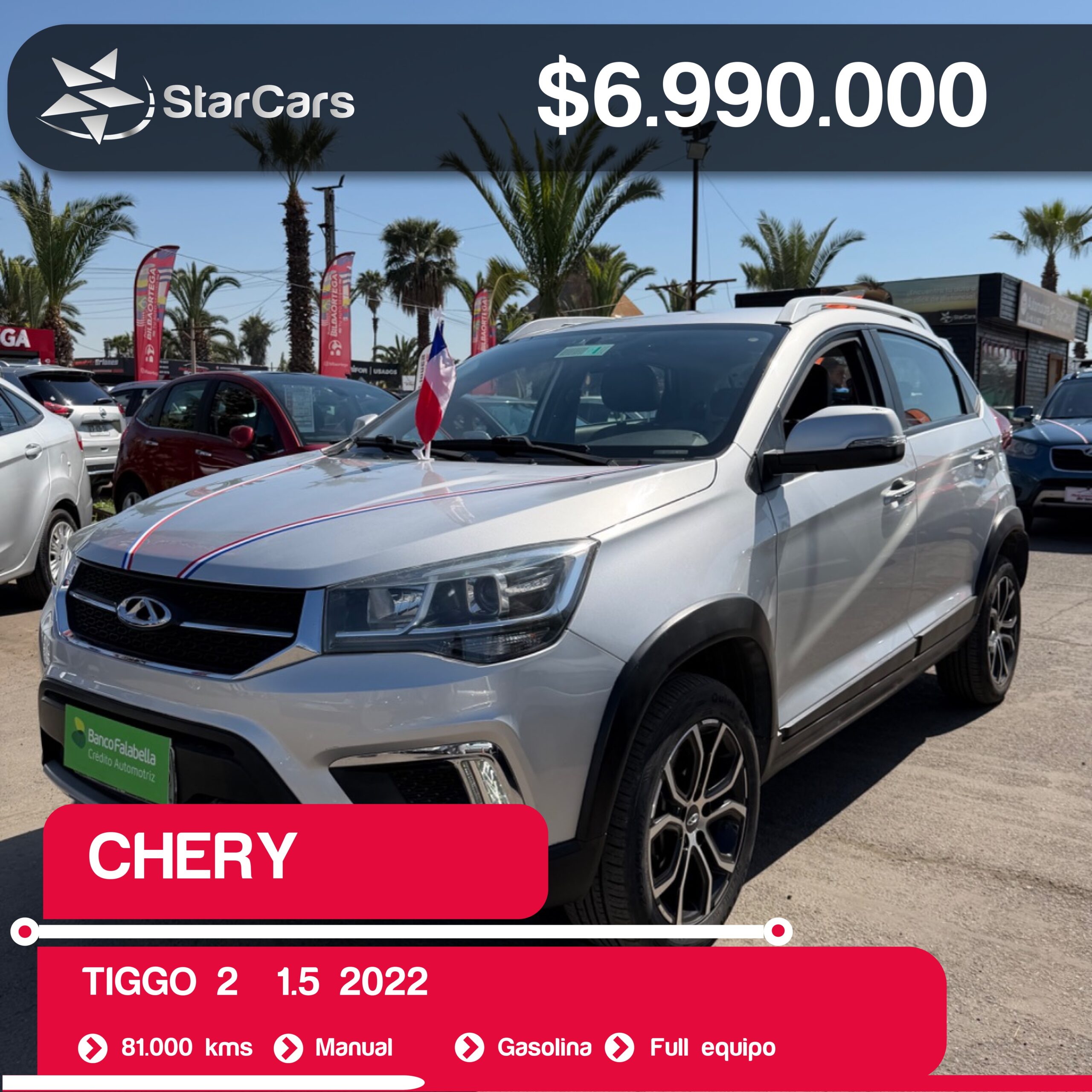 CHERY TIGGO 2  2022 1.5CC