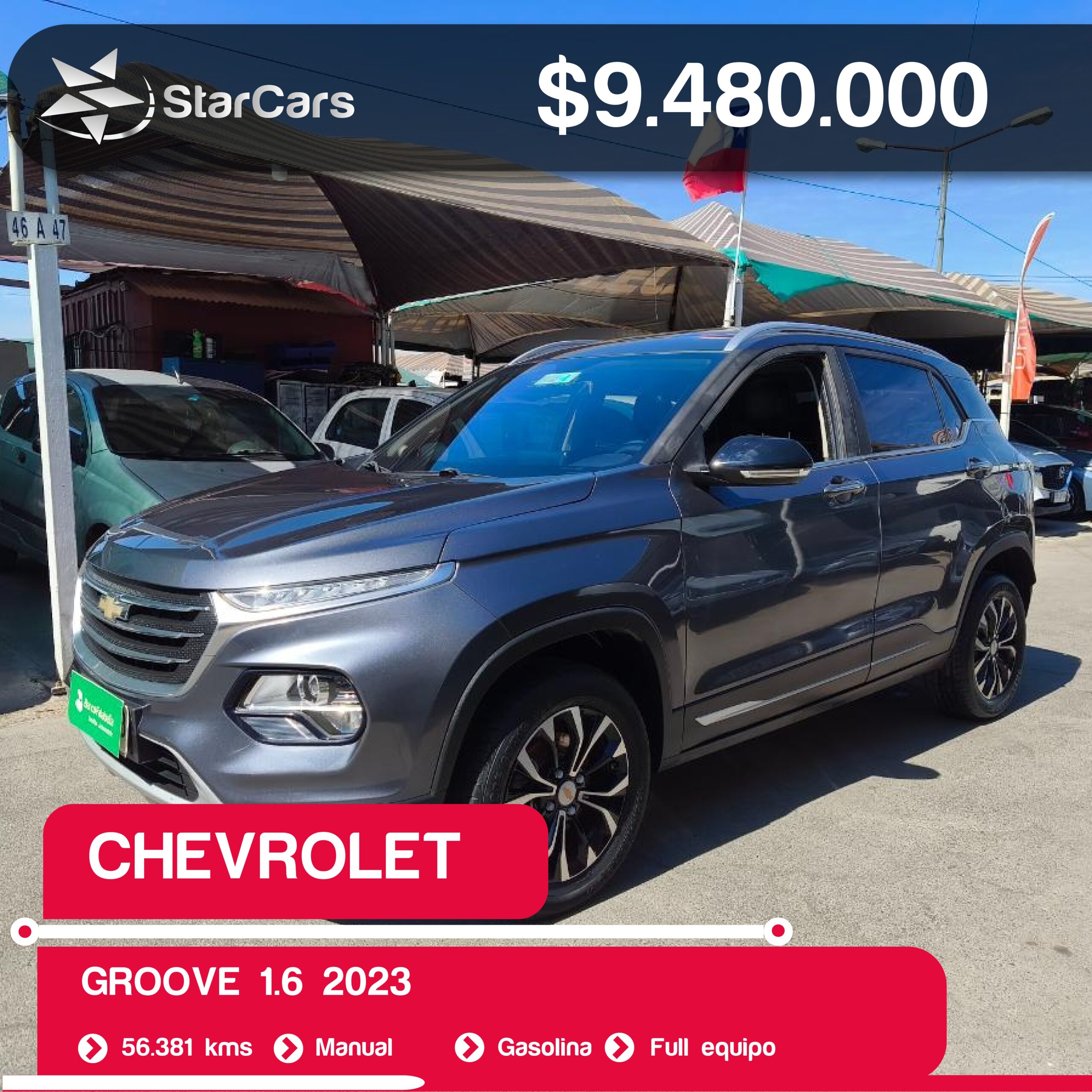 CHEVROLET GROOVE 2023 1.6CC