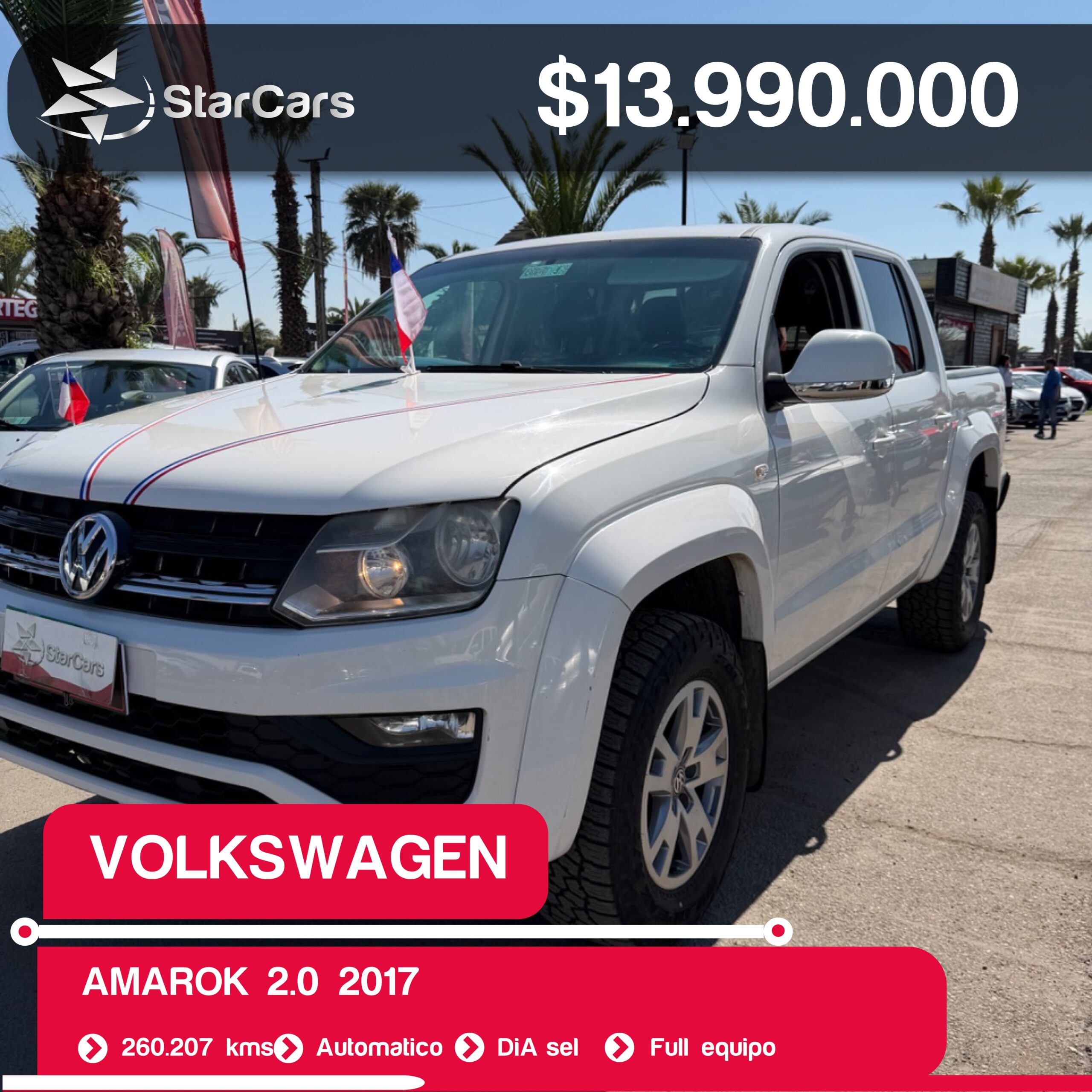 VOLKSWAGEN AMAROK 2017 2.0CC