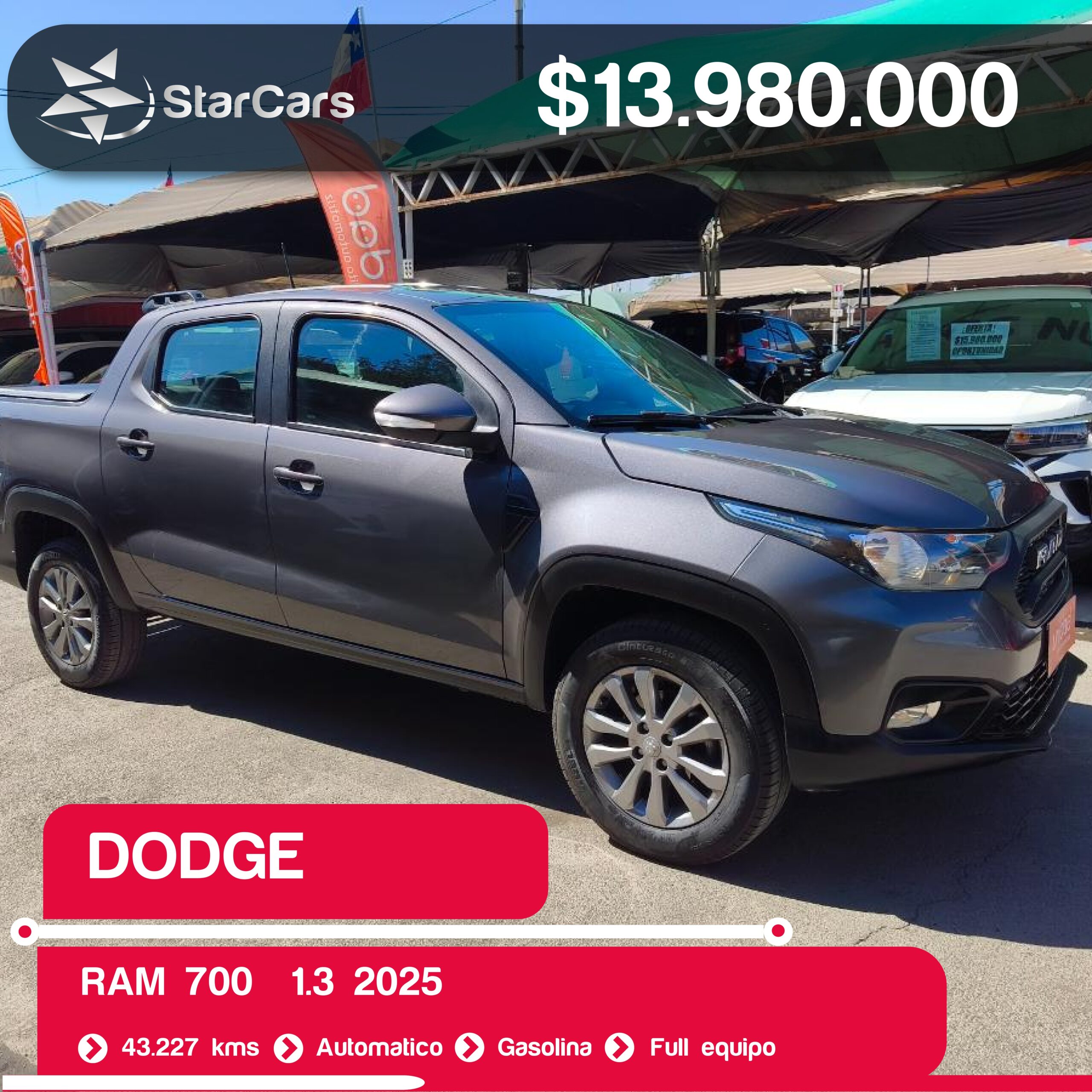DODGE RAM 700  2025 1.3CC